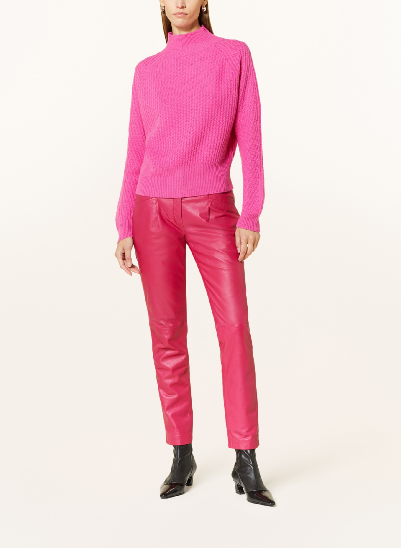 ALLUDE Cashmere-Pullover, Farbe: PINK (Bild 2)