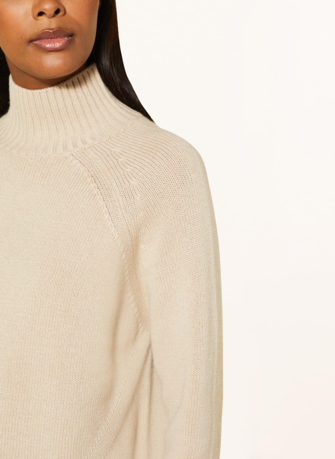 ALLUDE Sweater with cashmere, Color: CREAM (Image 4)