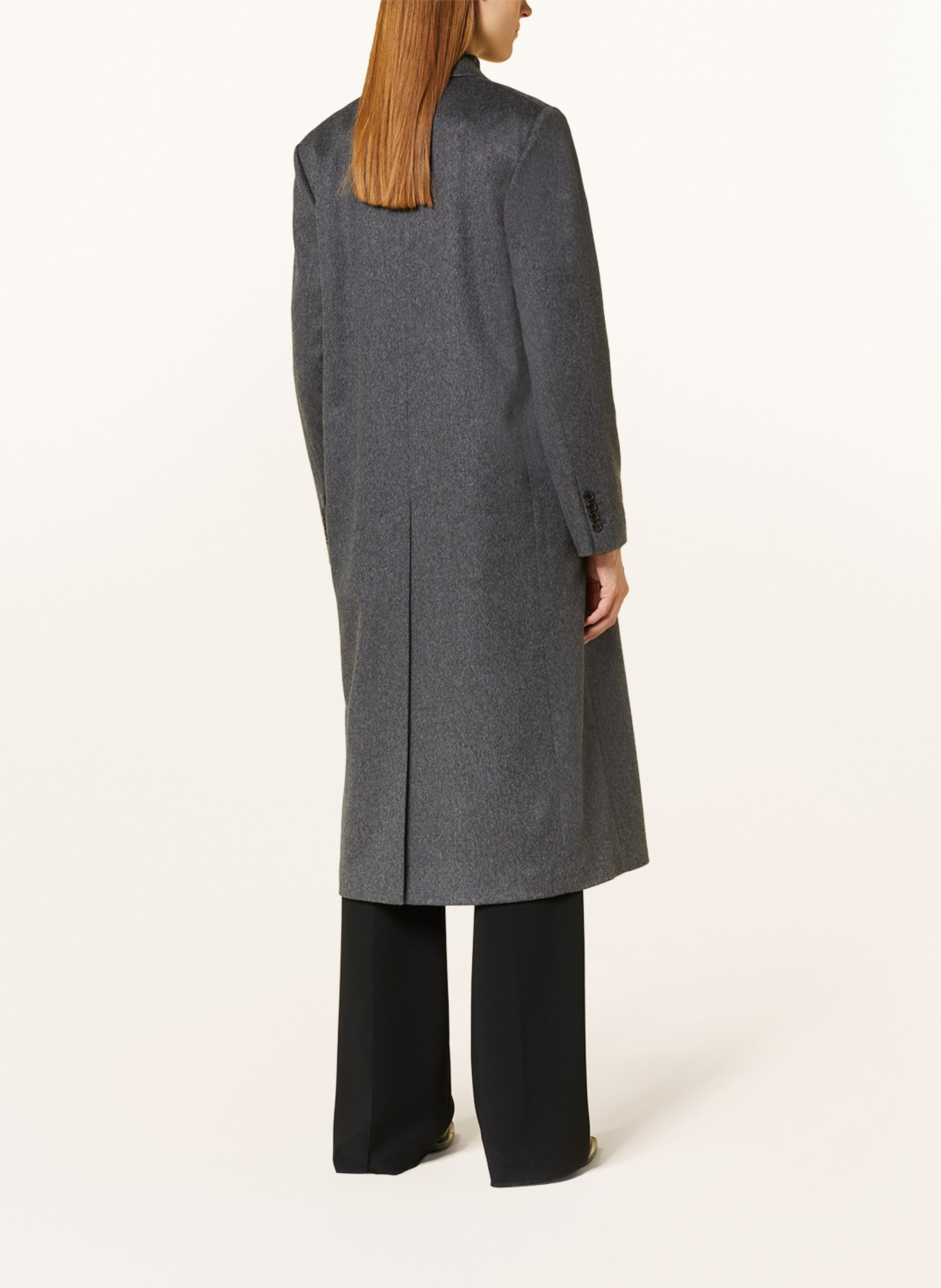 VICTORIABECKHAM Wool coat, Color: GRAY (Image 3)