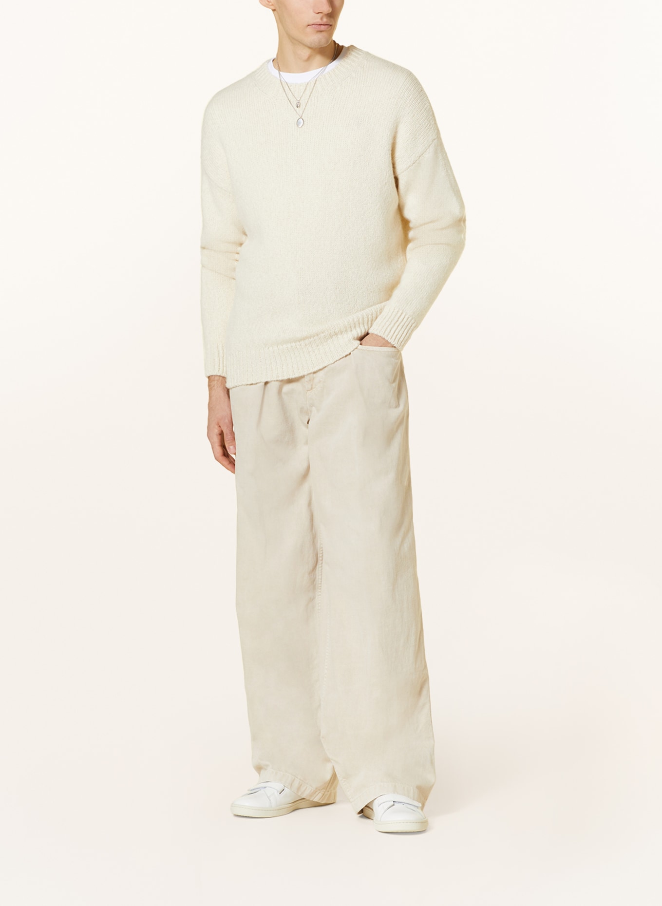 ISABEL MARANT Sweter z alpaki SILLY, Kolor: ECRU (Obrazek 2)
