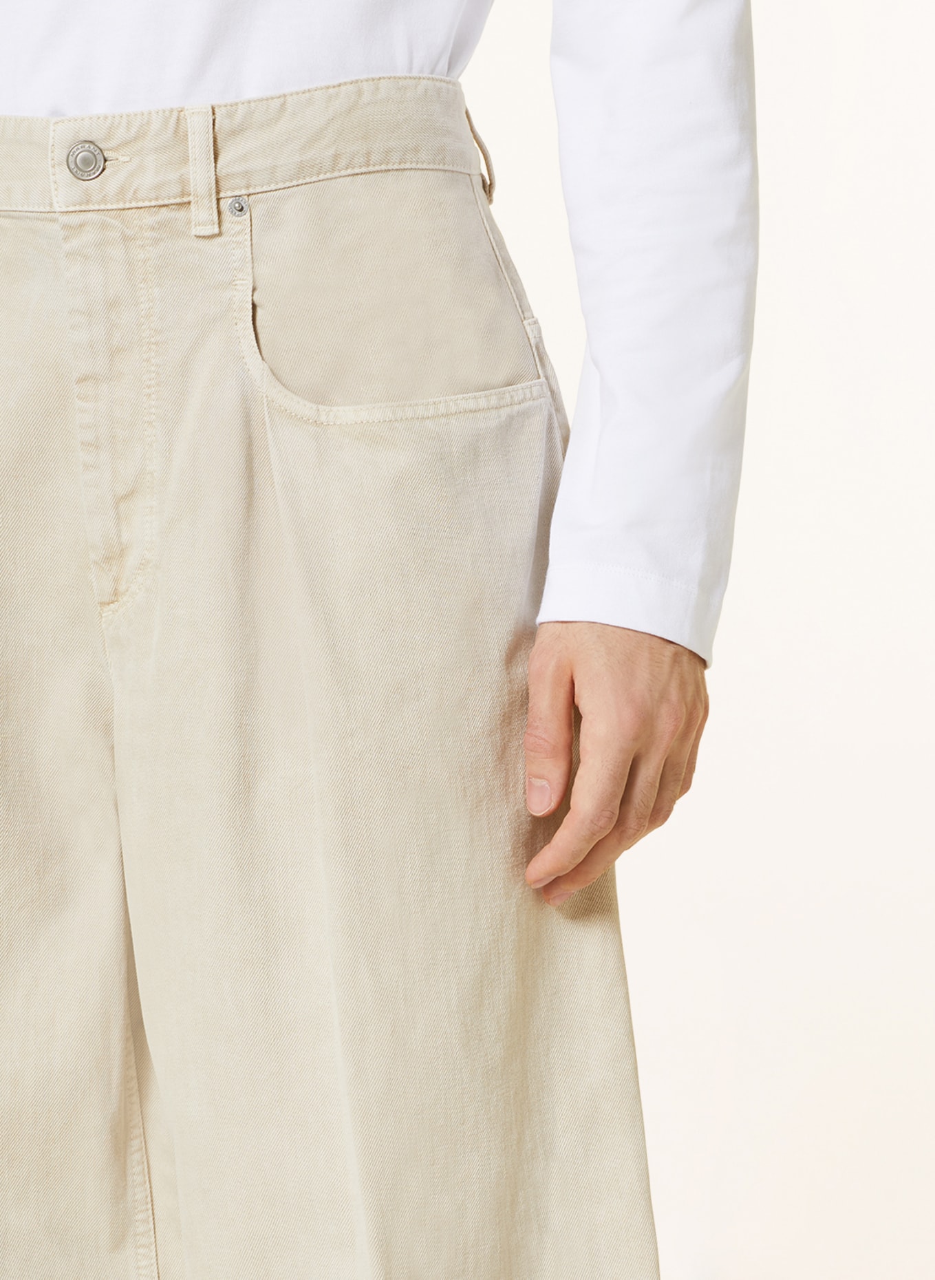 ISABEL MARANT Jeans JANAEL-GD Straight Fit, Farbe: ECRU (Bild 5)