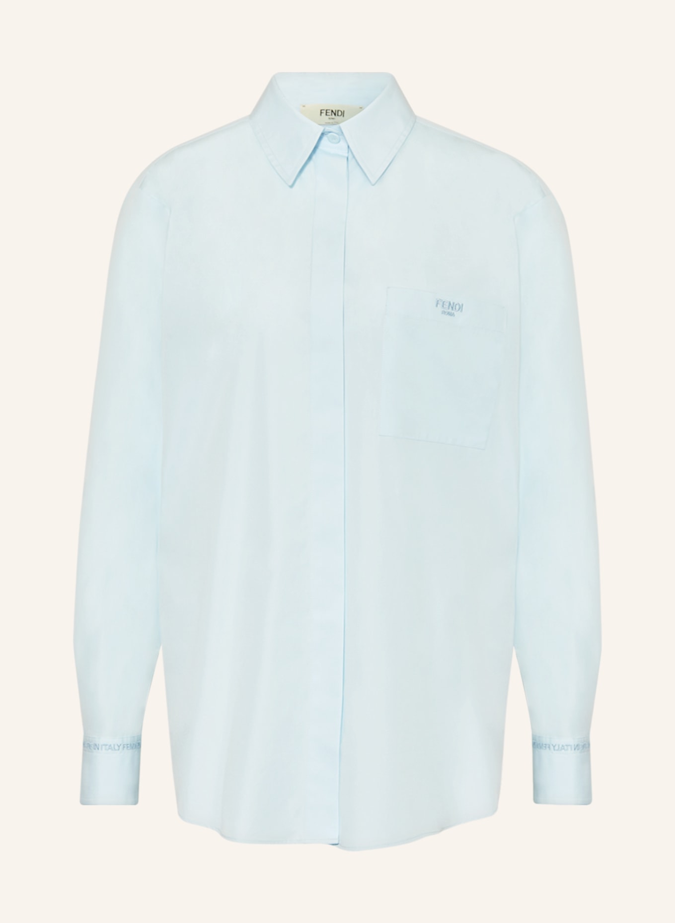 FENDI Shirt blouse, Color: LIGHT BLUE (Image 1)