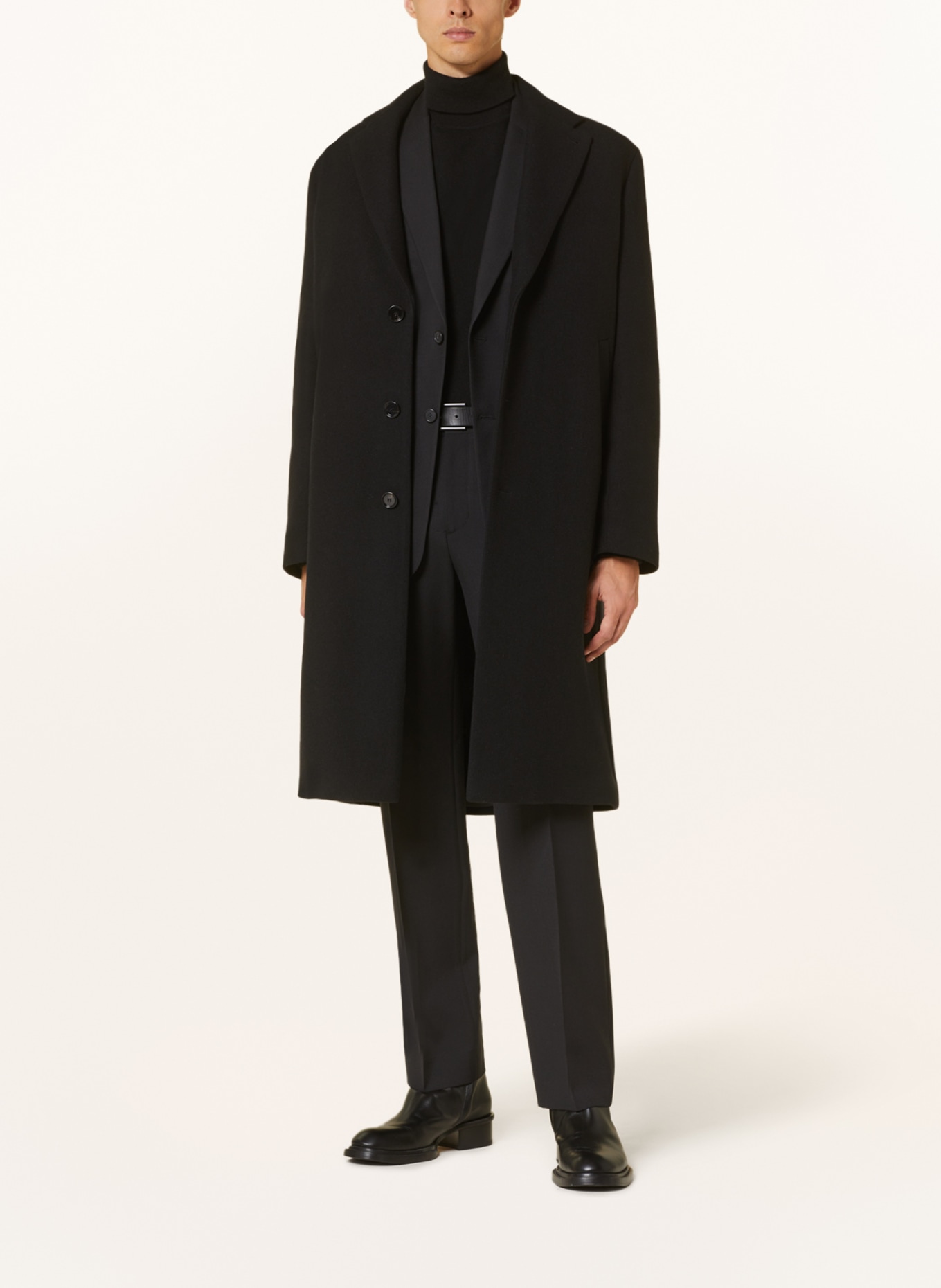 Filippa K Wool coat LONDON, Color: BLACK (Image 2)