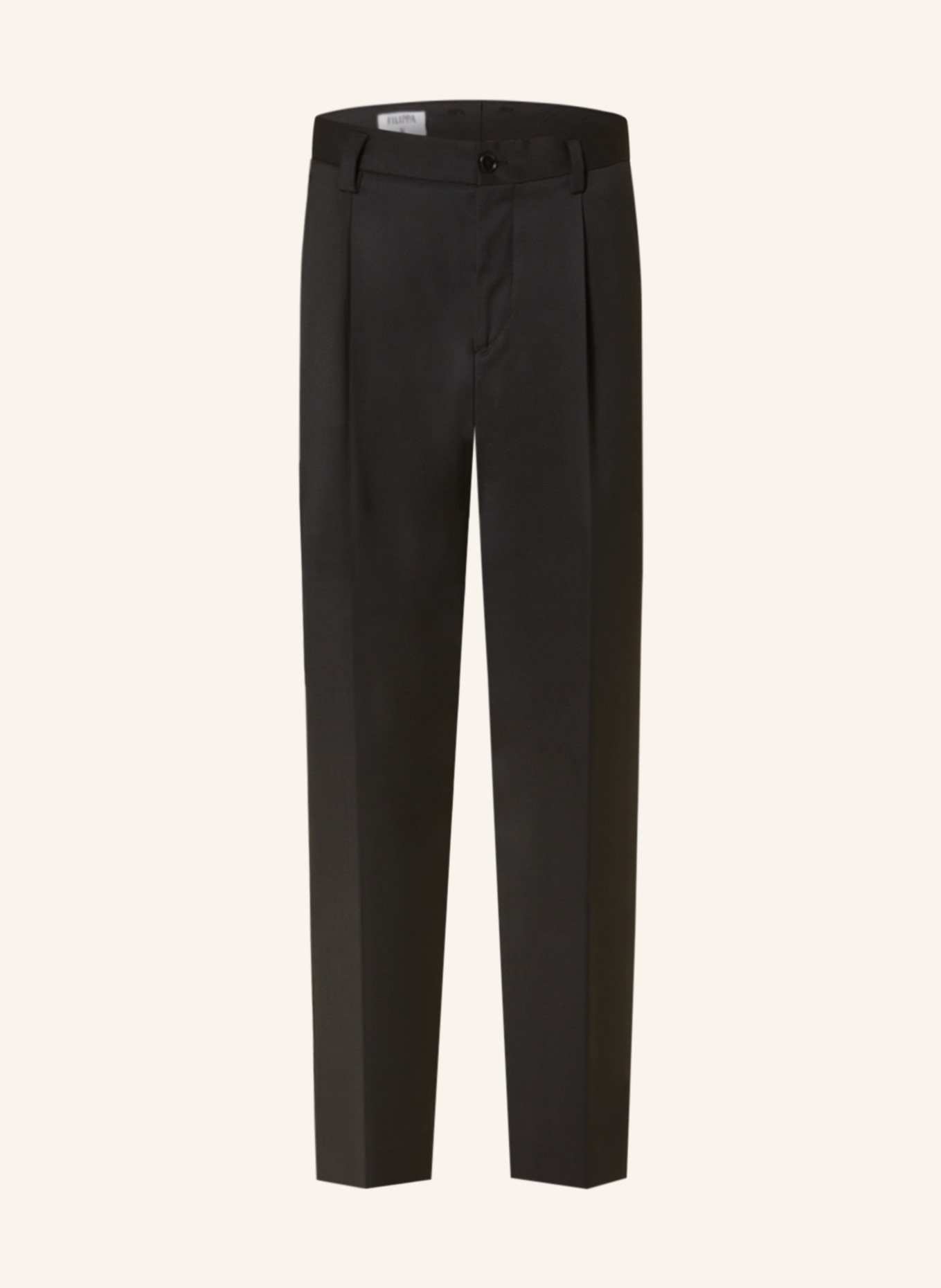Filippa K Trousers SAMSON regular fit, Color: BLACK (Image 1)
