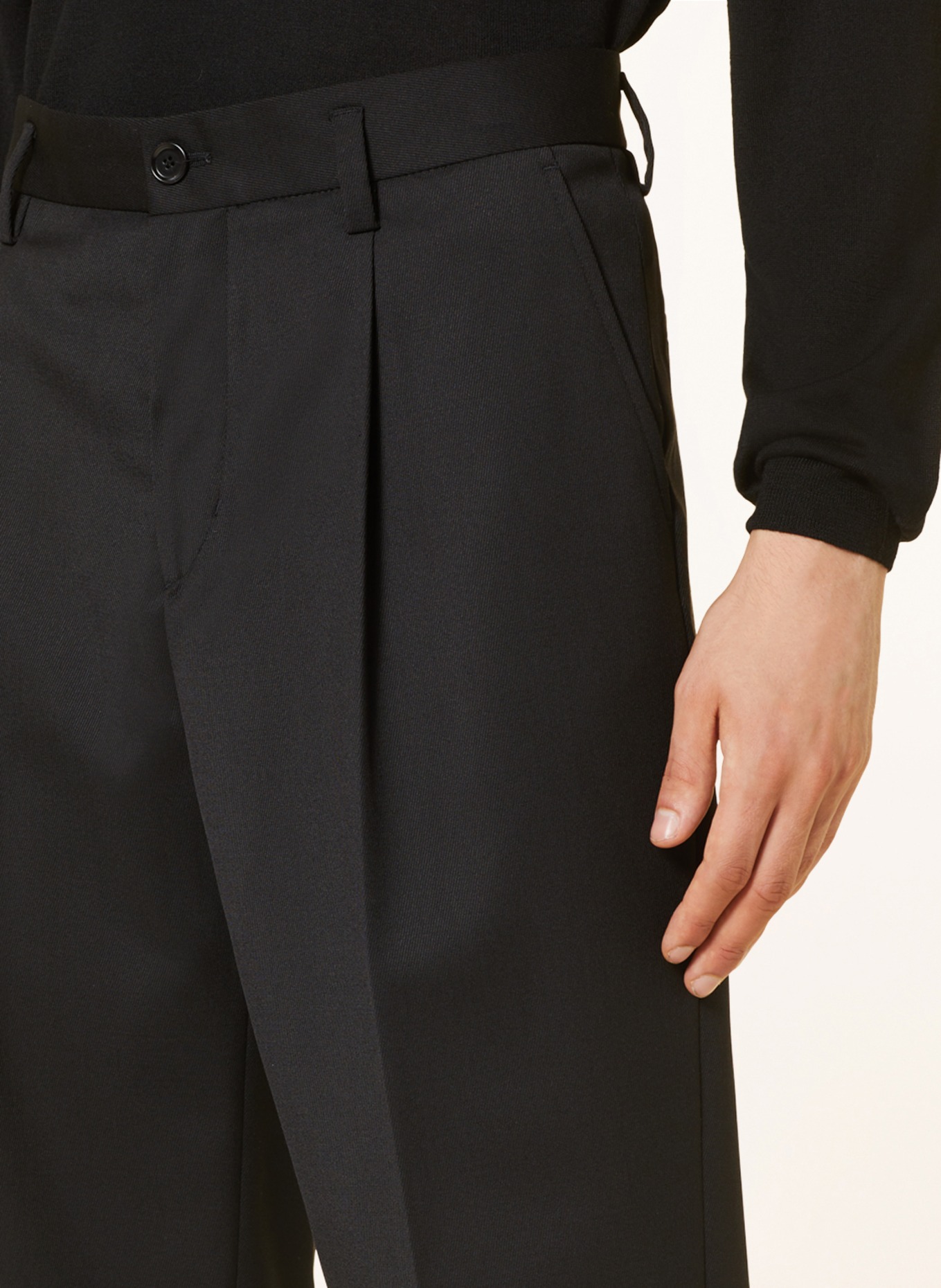 Filippa K Trousers SAMSON regular fit, Color: BLACK (Image 5)
