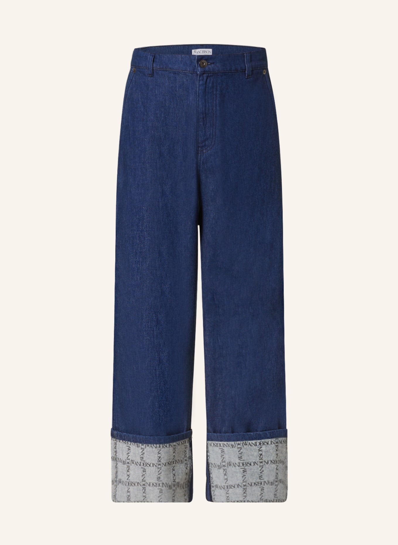 JW ANDERSON Jeans Wide Fit, Farbe: 870 INDIGO (Bild 1)