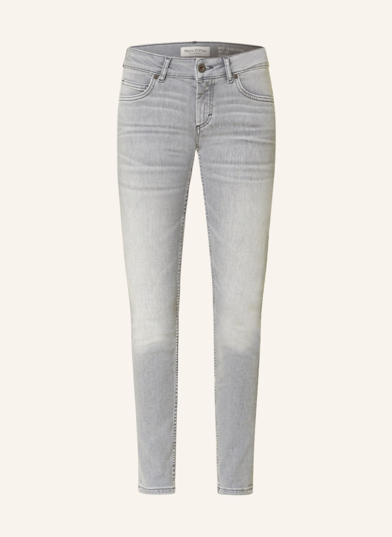Marc O'Polo Skinny Jeans, Farbe: 007 Comfort light grey wash (Bild 1)