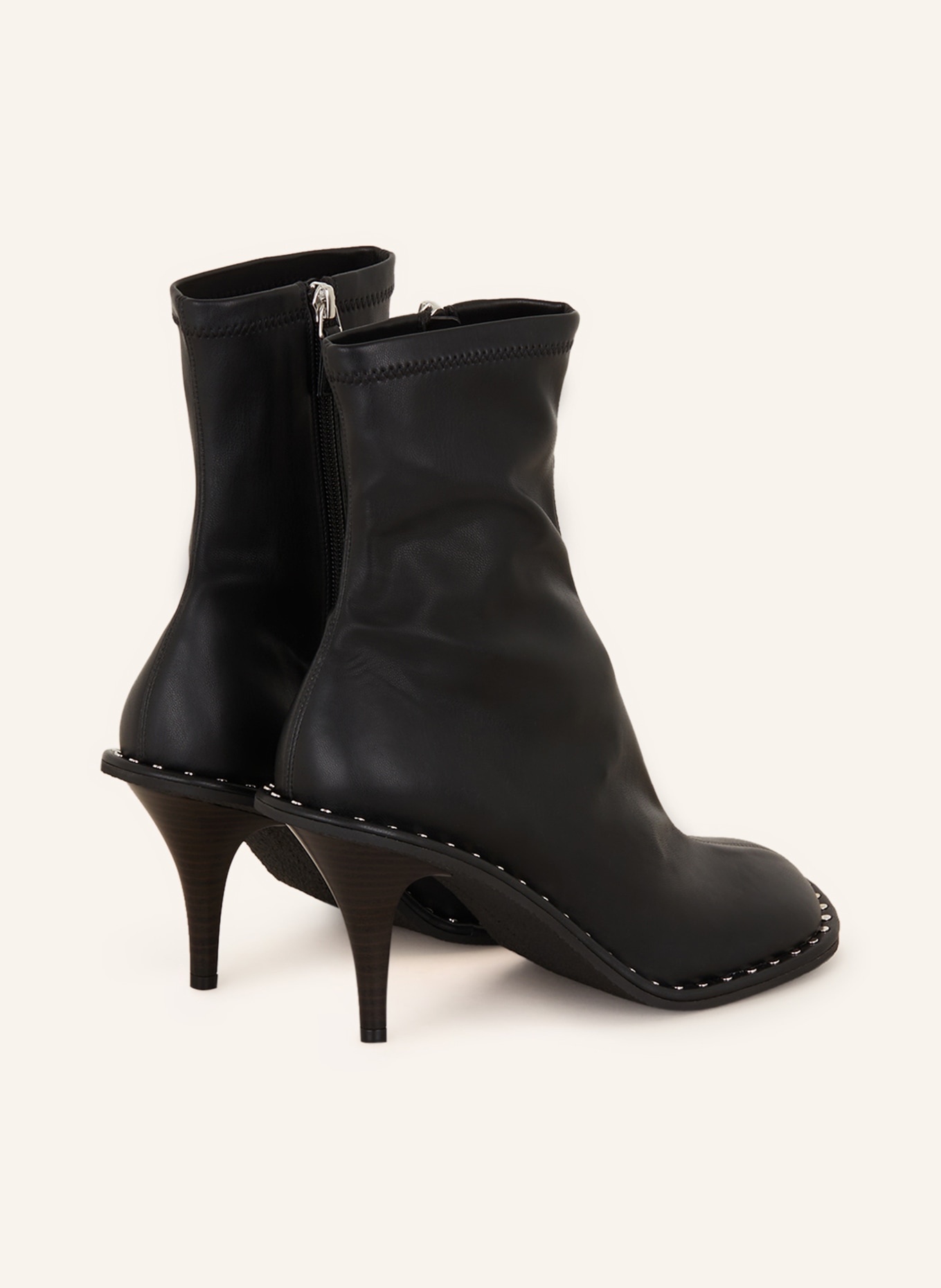 STELLA McCARTNEY Ankle boots SYDER with rivets, Color: BLACK (Image 2)