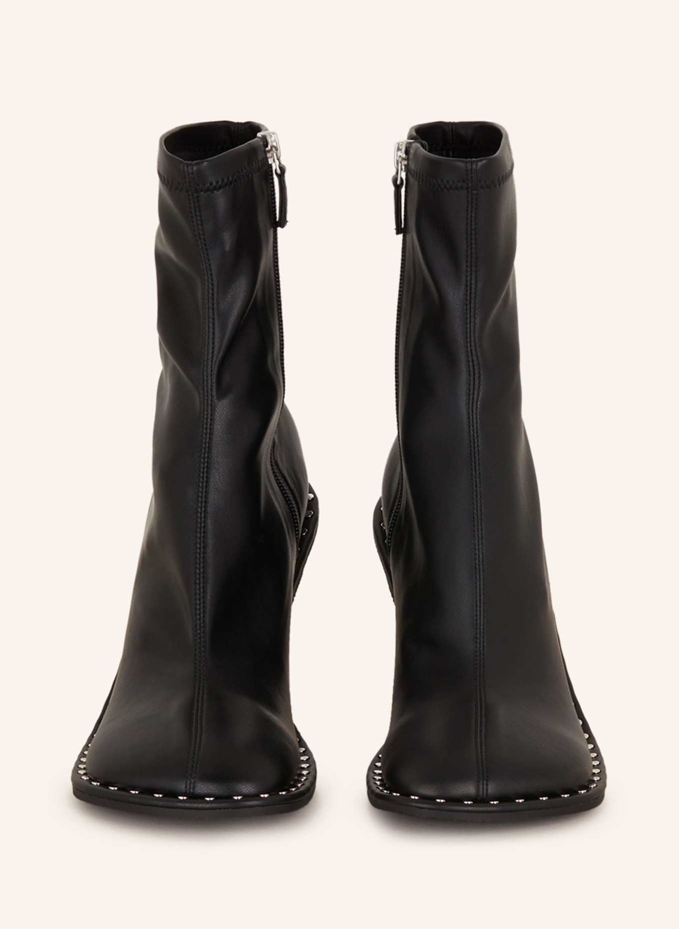 STELLA McCARTNEY Ankle boots SYDER with rivets, Color: BLACK (Image 3)