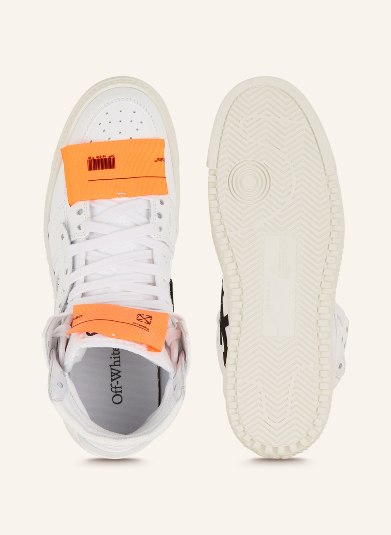 Off-White High-top sneakers 3.0 OFF COURT, Color: WHITE (Image 5)