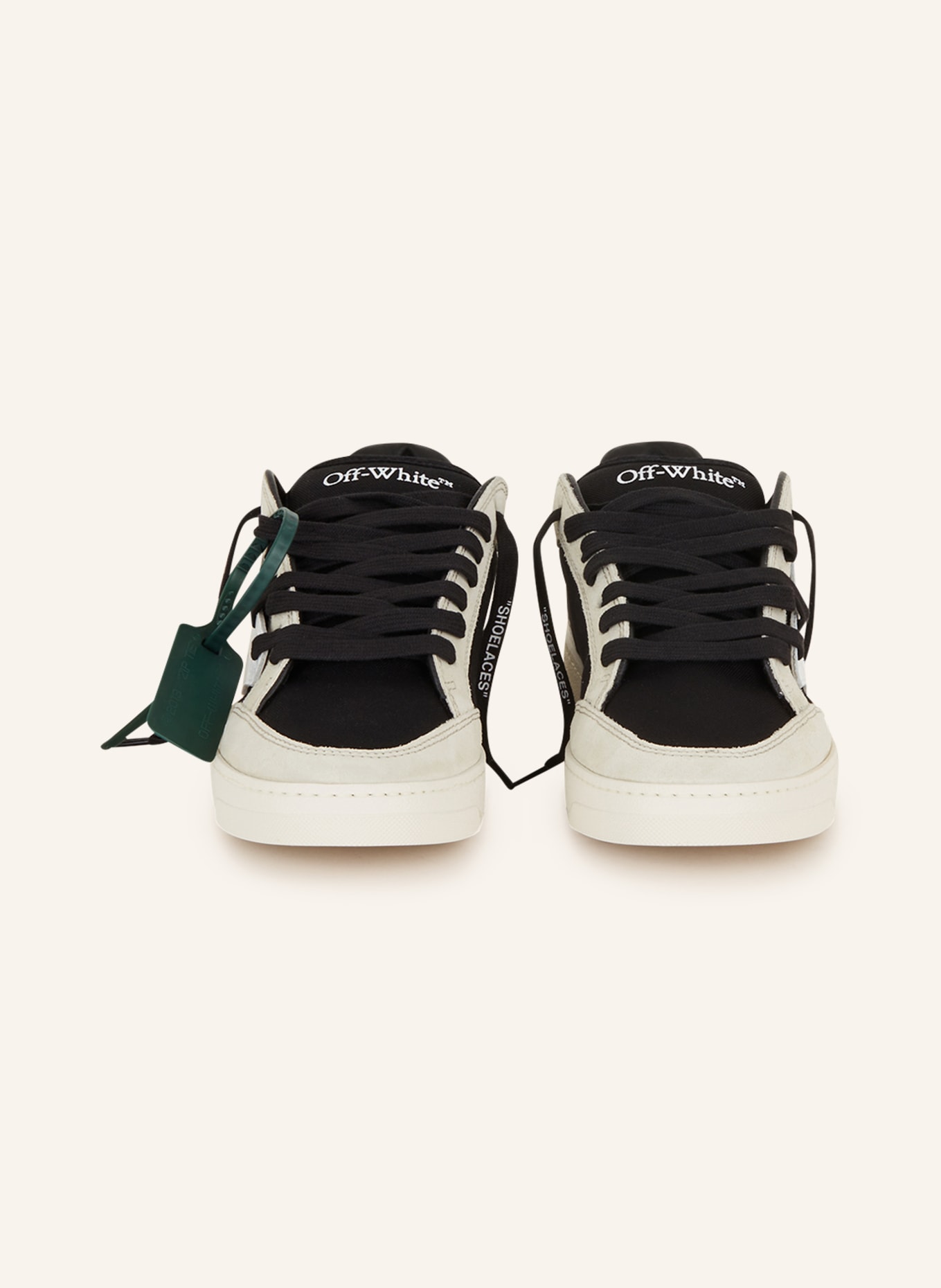 Off-White Sneakers 5.0 OFF COURT, Color: BLACK/ WHITE/ CREAM (Image 3)