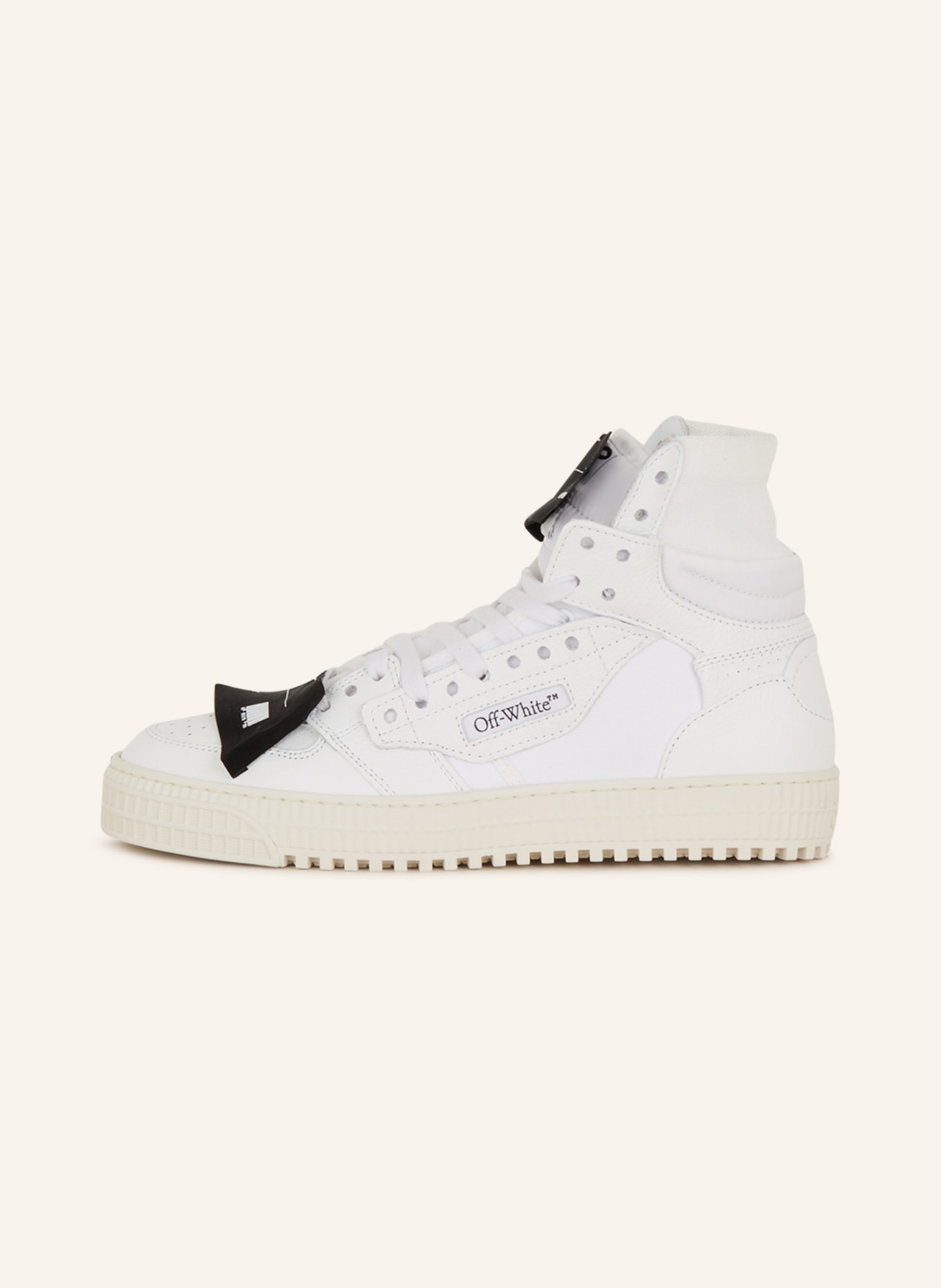 Off-White High-top sneakers 3.0 OFF COURT, Color: WHITE/ BLACK (Image 4)