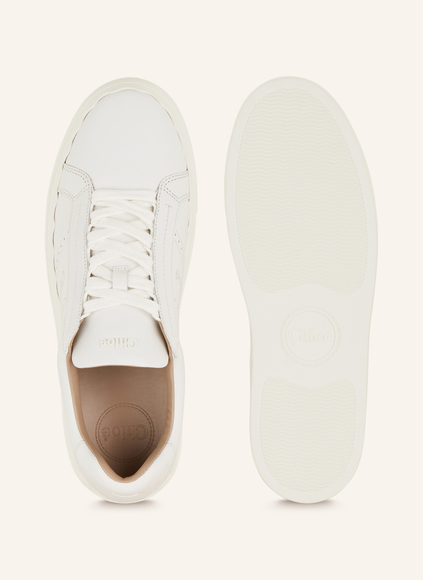 Chloé Sneakers LAUREN, Color: WHITE (Image 5)