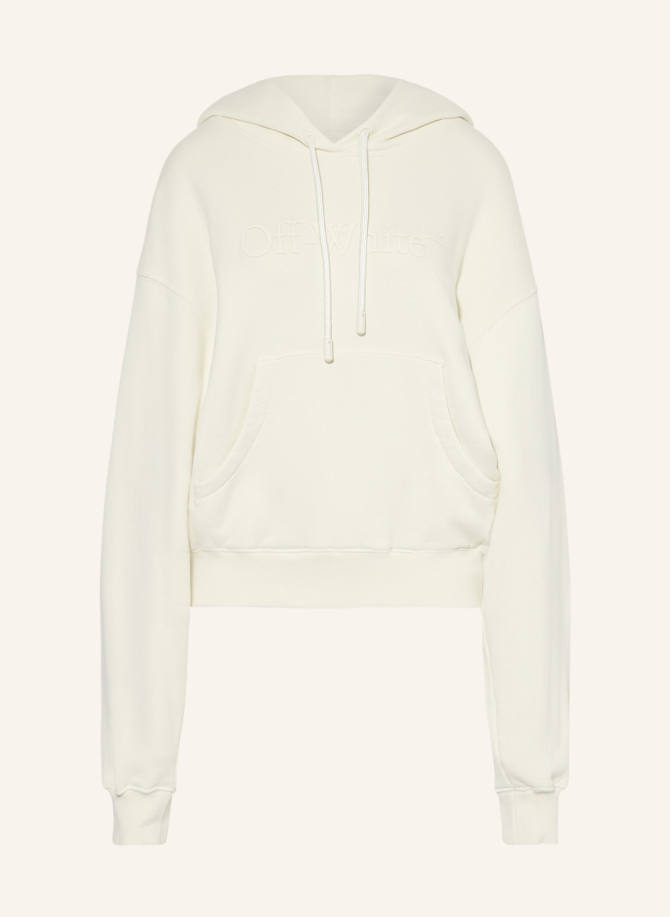 Off-White Hoodie, Color: CREAM (Image 1)