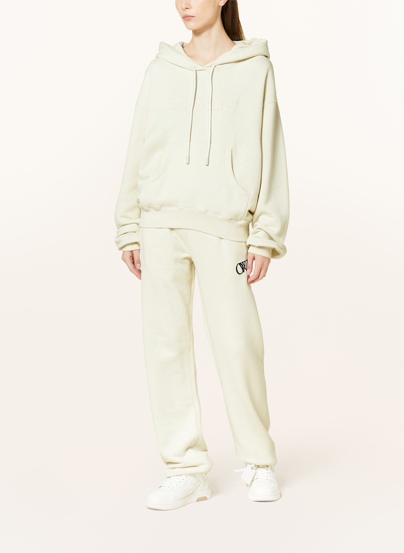 Off-White Bluza z kapturem, Kolor: KREMOWY (Obrazek 2)