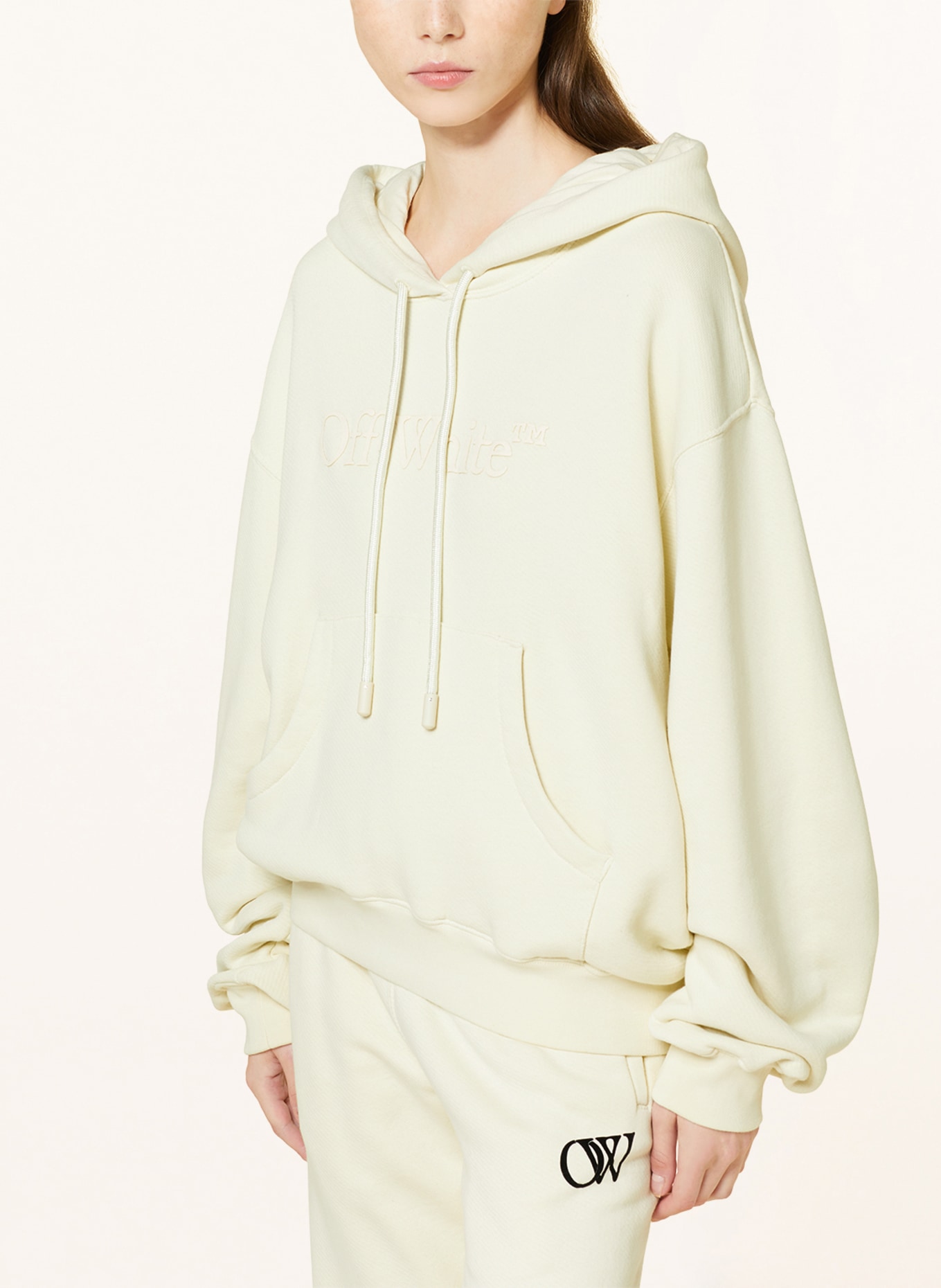 Off-White Hoodie, Color: CREAM (Image 5)