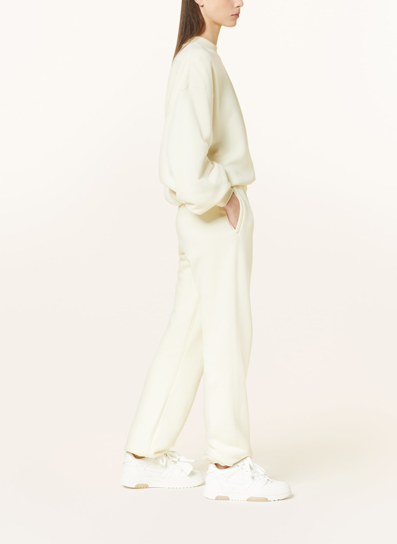 Off-White Sweatpants, Color: CREAM (Image 4)