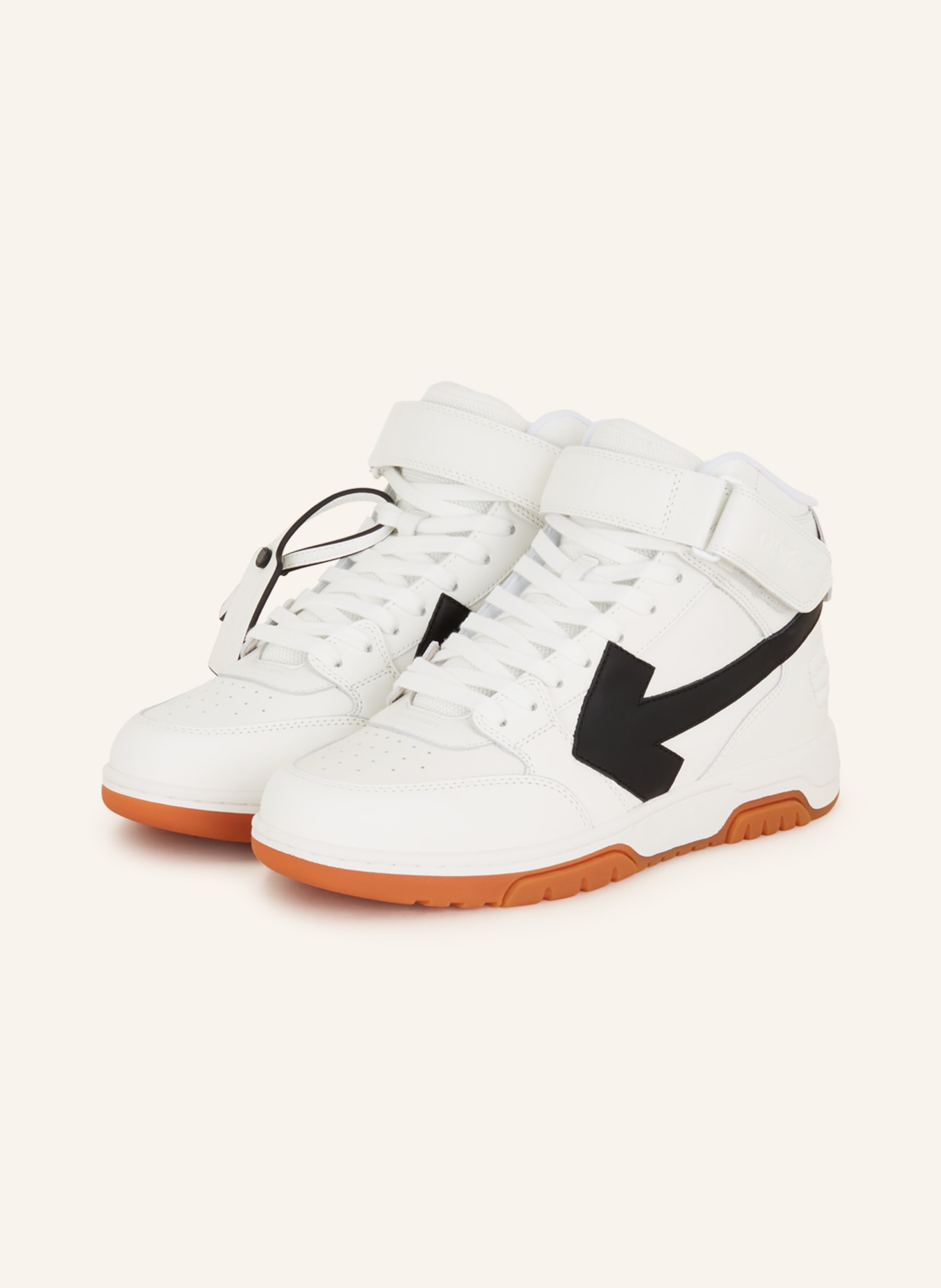 Off-White Hightop-Sneaker OUT OF OFFICE, Farbe: WEISS (Bild 1)