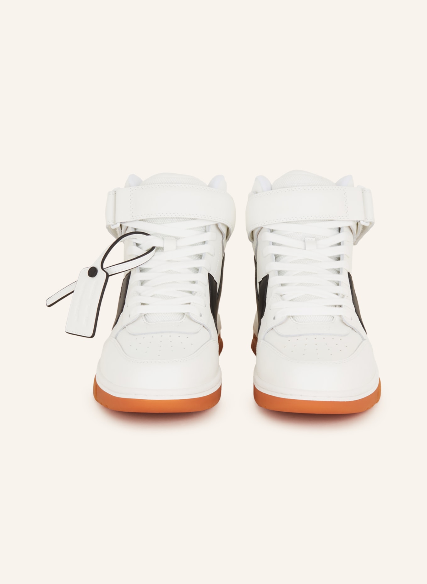 Off-White High-top sneakers OUT OF OFFICE, Color: WHITE (Image 3)
