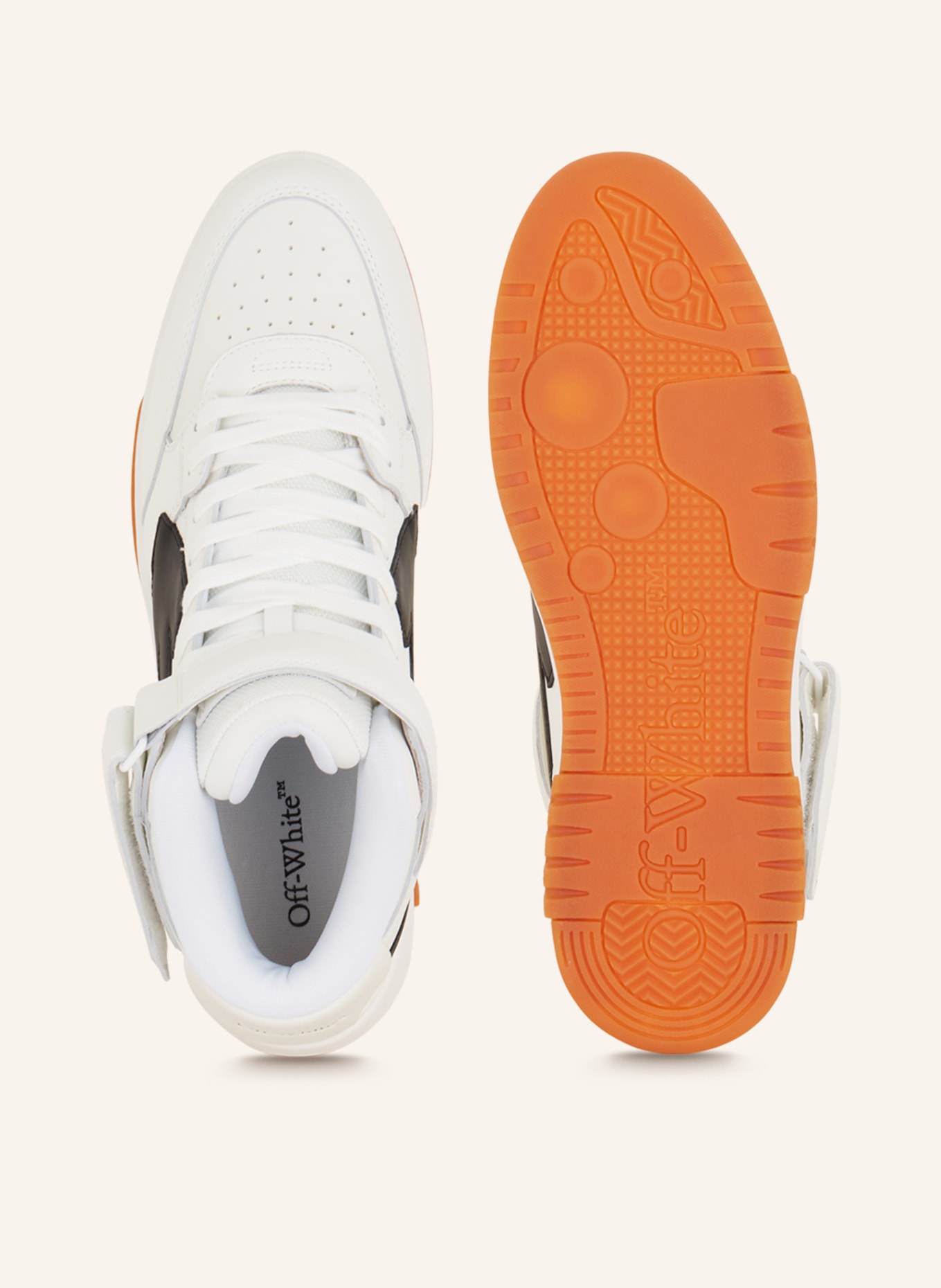 Off-White High-top sneakers OUT OF OFFICE, Color: WHITE (Image 5)