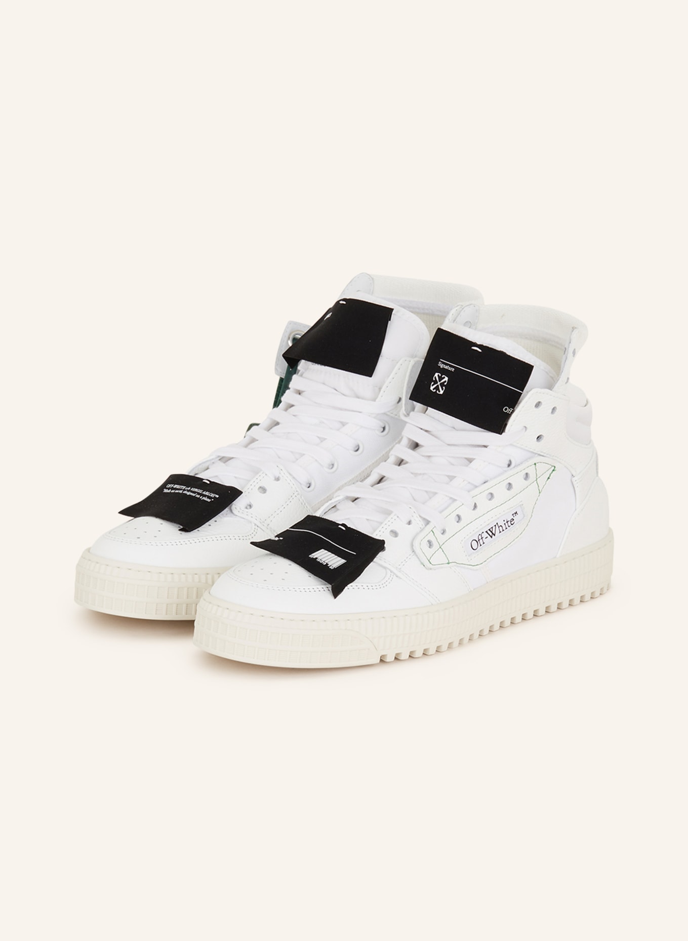 Off-White High-top sneakers OFF COURT 3.0, Color: BLACK/ WHITE (Image 1)