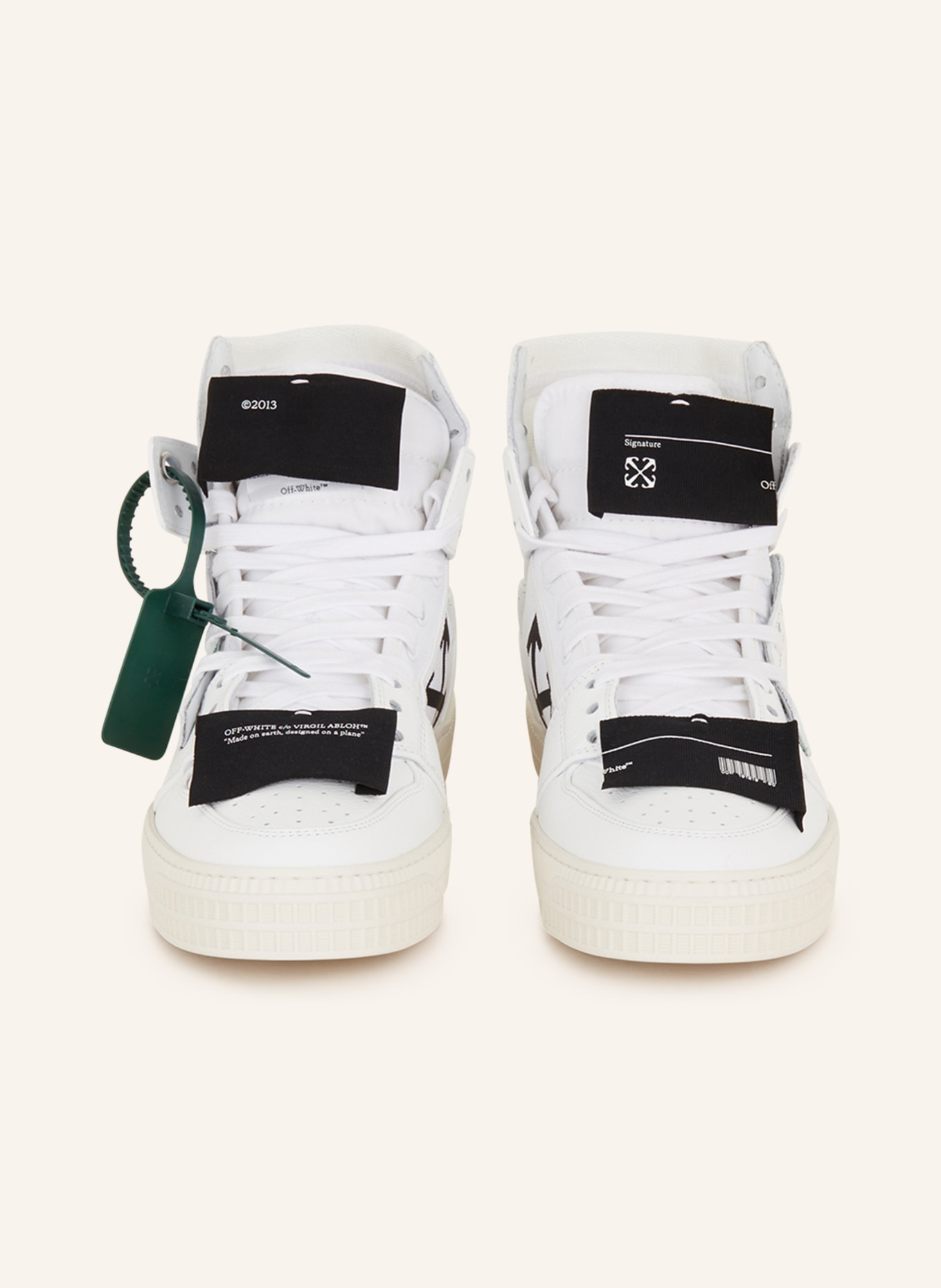 Off-White High-top sneakers OFF COURT 3.0, Color: BLACK/ WHITE (Image 3)