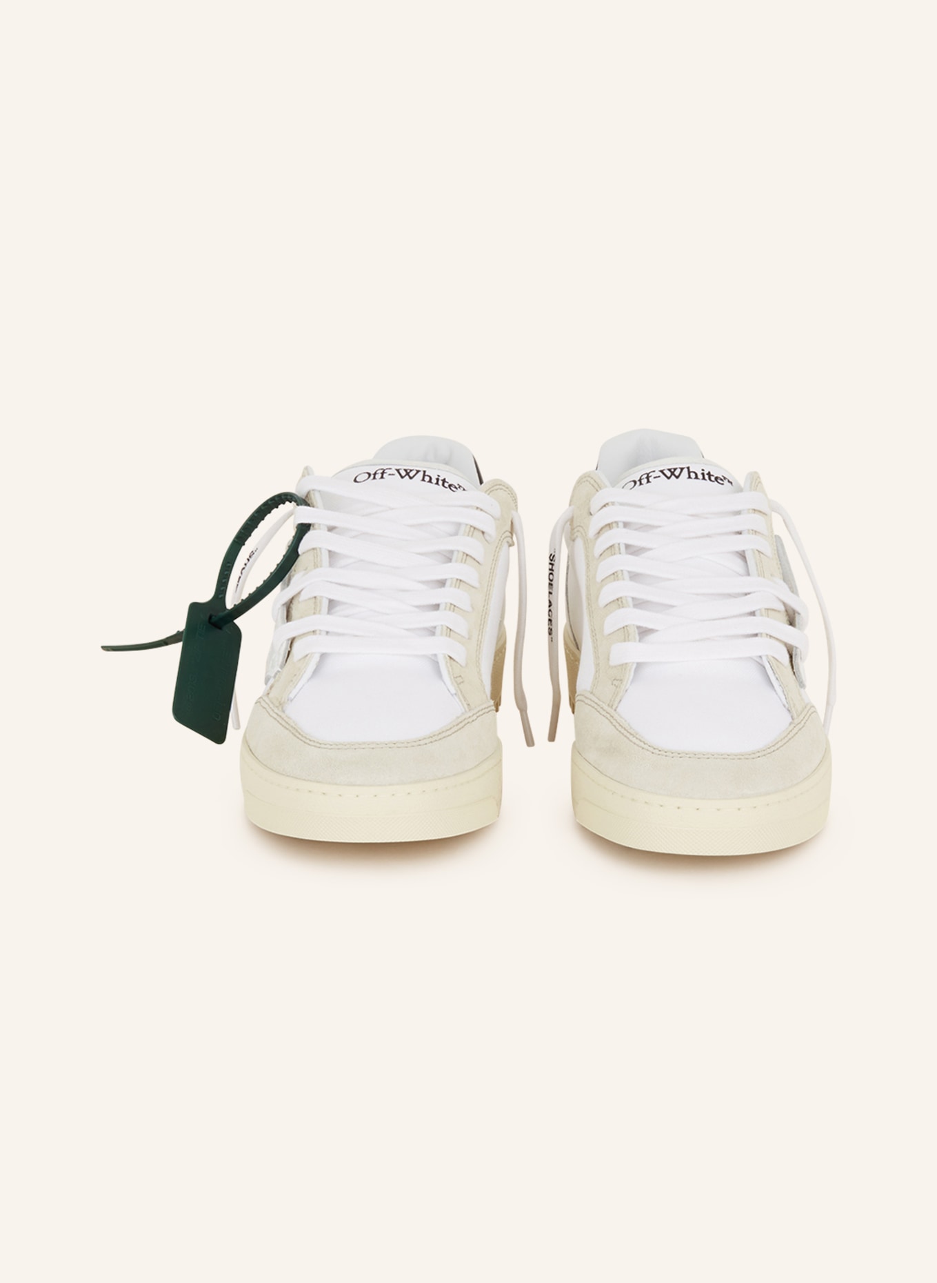 Off-White Sneaker 5.0, Farbe: SCHWARZ/ WEISS/ BEIGE (Bild 3)
