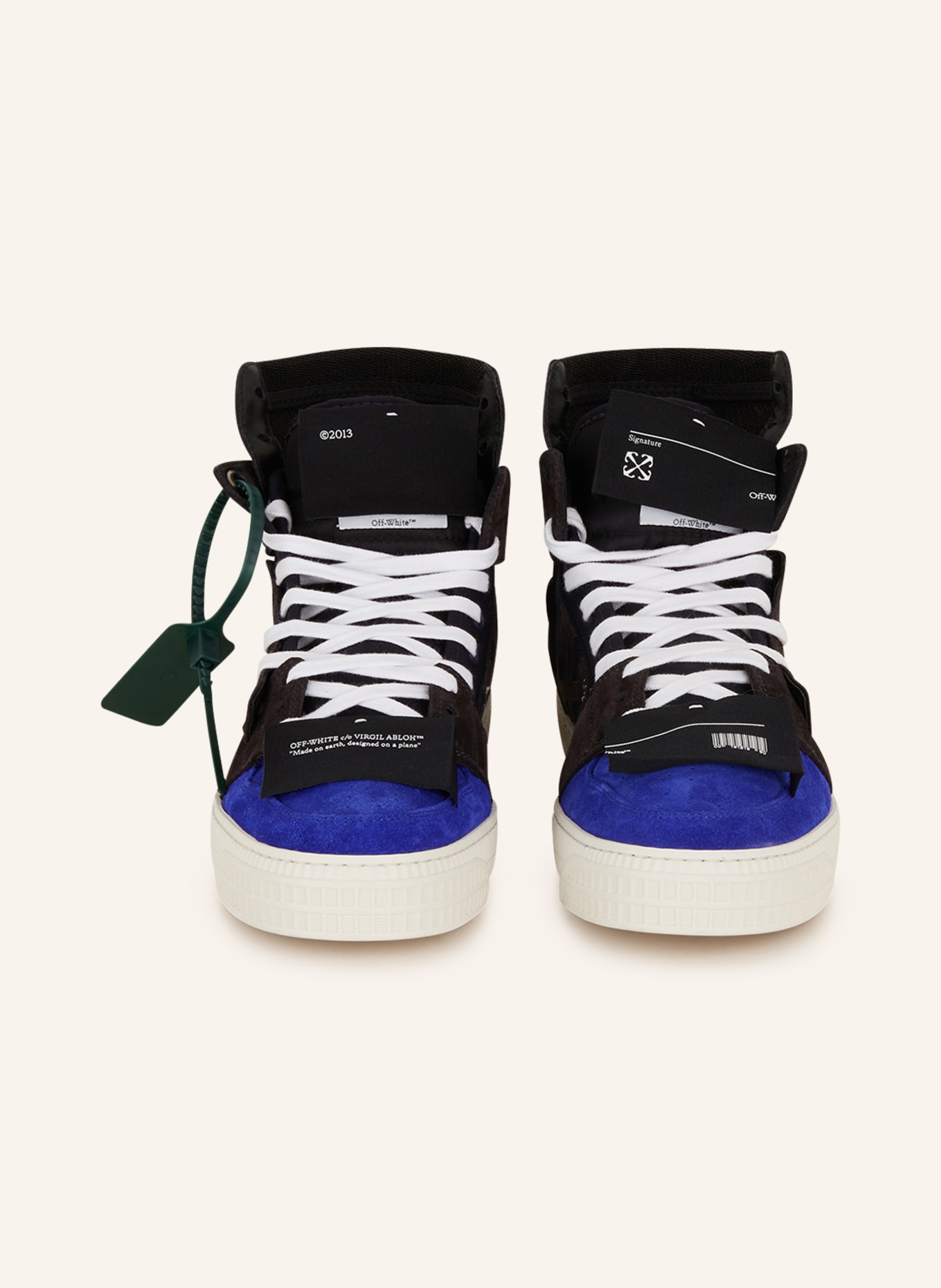 Off White High top sneakers OFF COURT 3.0 in black blue white