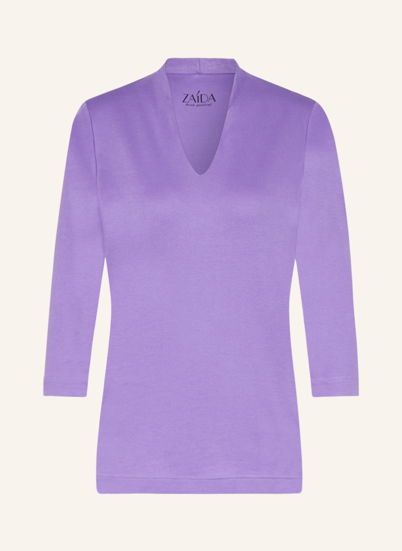 ZAÍDA Shirt with 3/4 sleeves, Color: PURPLE (Image 1)