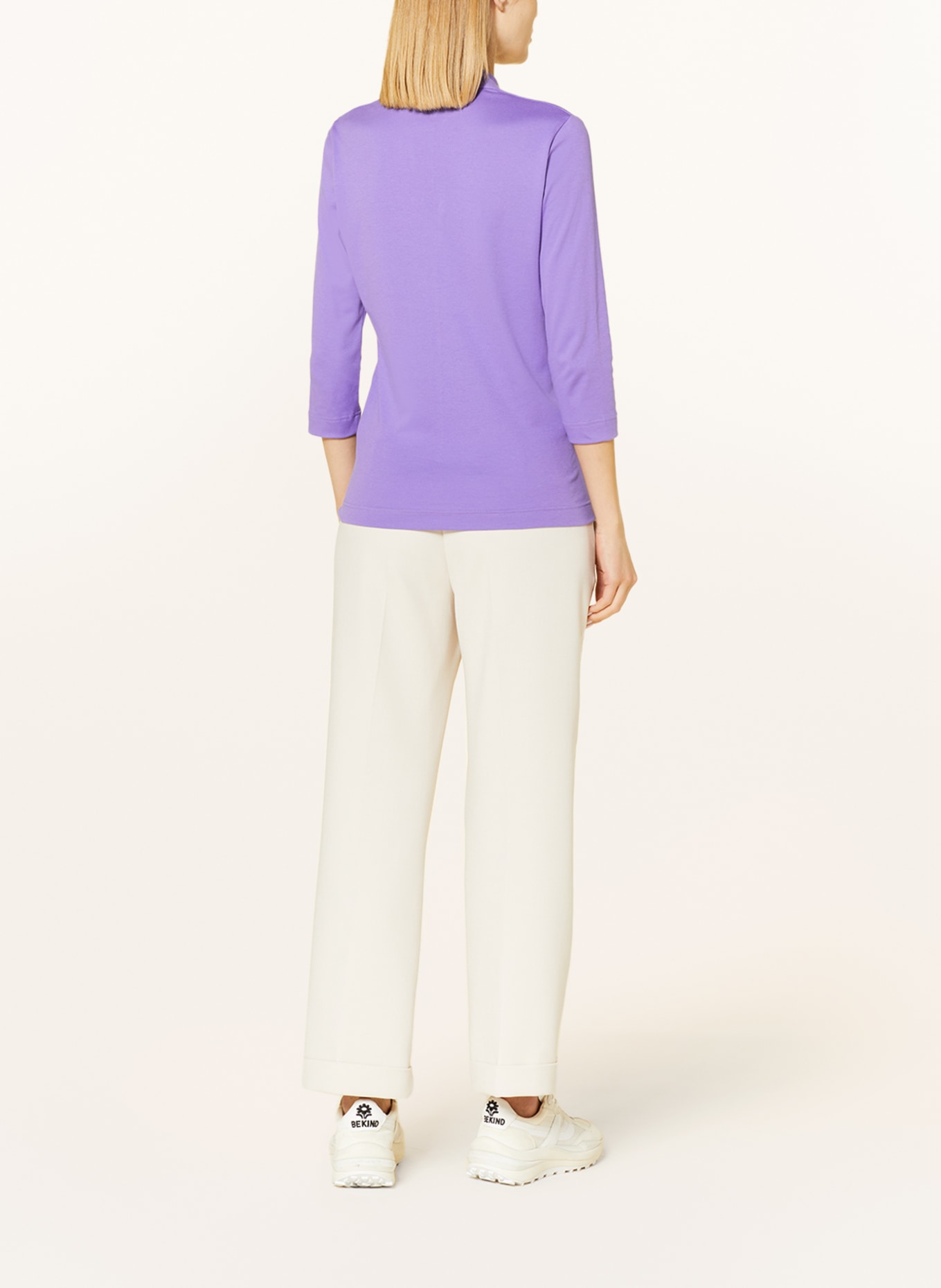 ZAÍDA Shirt with 3/4 sleeves, Color: PURPLE (Image 3)