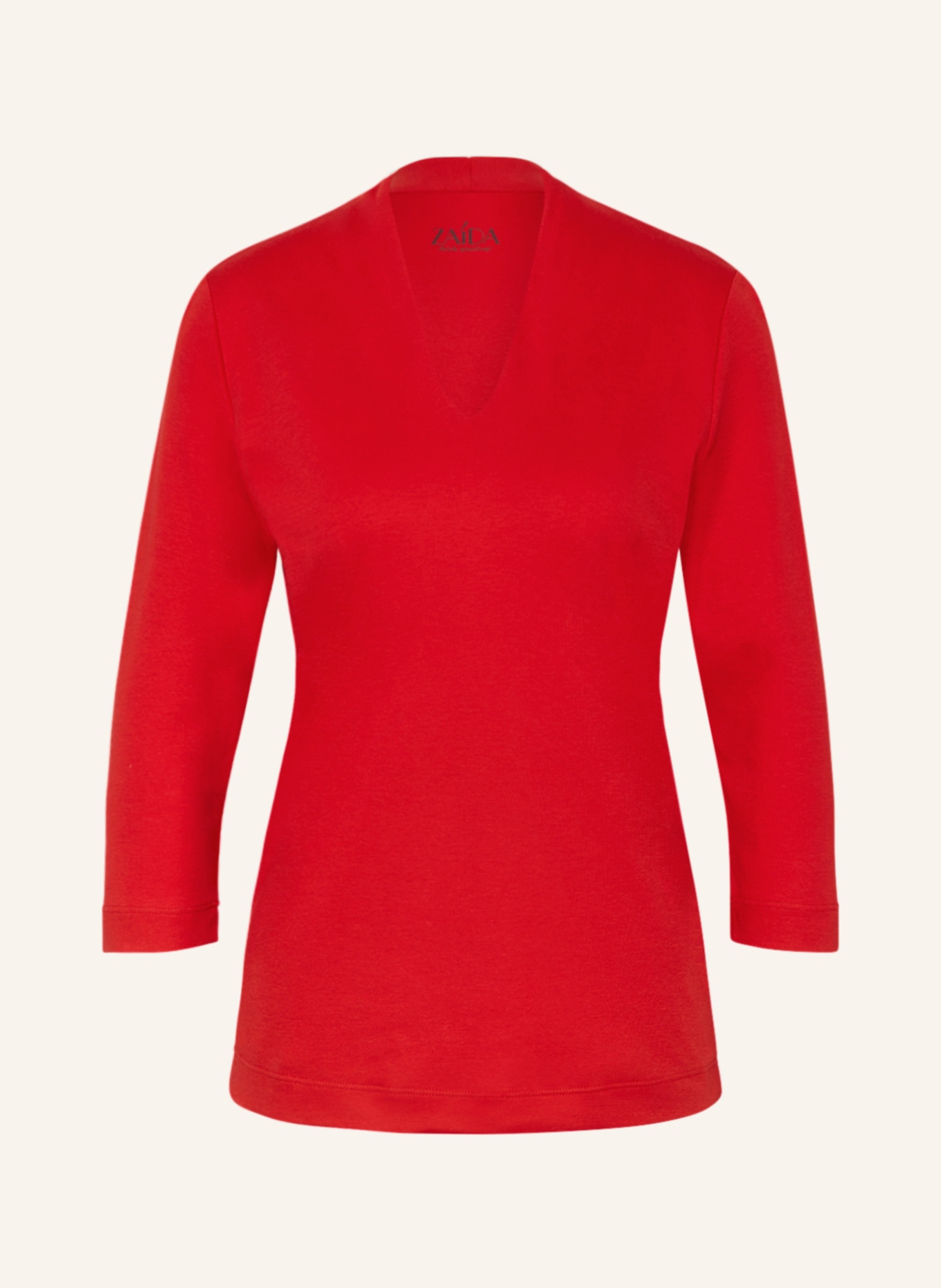 ZAÍDA Shirt mit 3/4-Arm, Farbe: ROT (Bild 1)