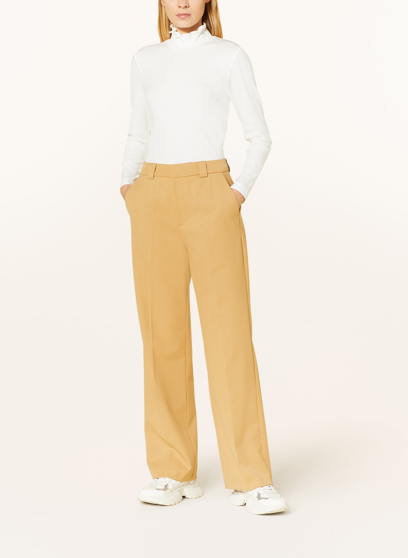 ZAÍDA Long sleeve shirt, Color: WHITE (Image 2)