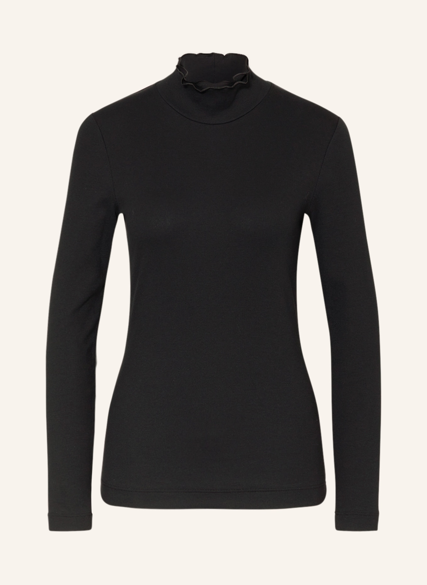 ZAÍDA Long sleeve shirt, Color: BLACK (Image 1)