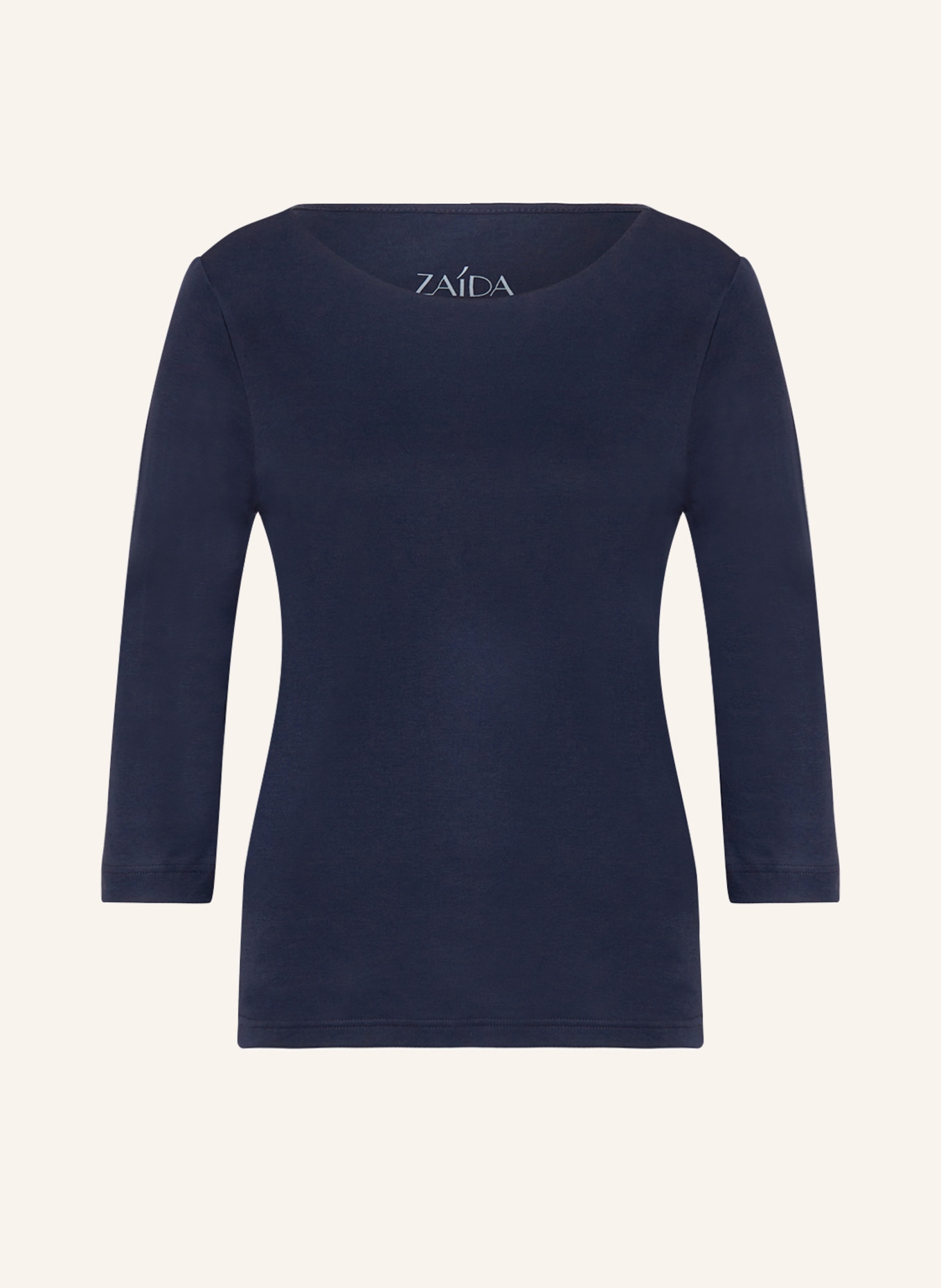 ZAÍDA Shirt with 3/4 sleeves, Color: DARK BLUE (Image 1)