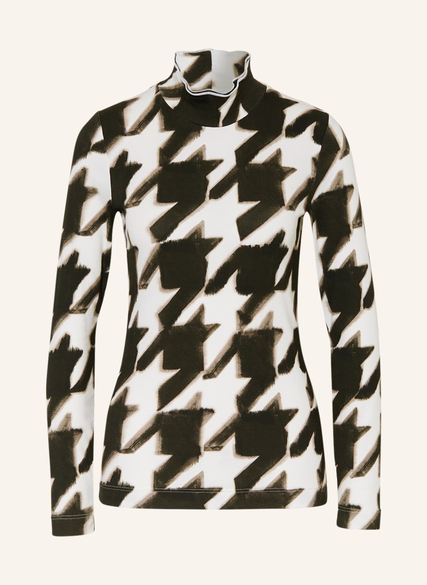 ZAÍDA Long sleeve shirt, Color: BLACK/ WHITE/ GRAY (Image 1)