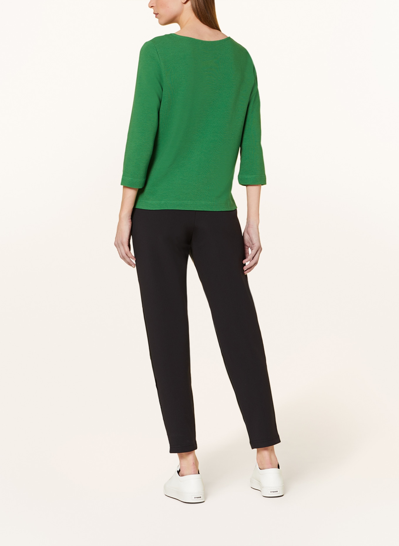 ZAÍDA Shirt with 3/4 sleeves, Color: GREEN (Image 3)