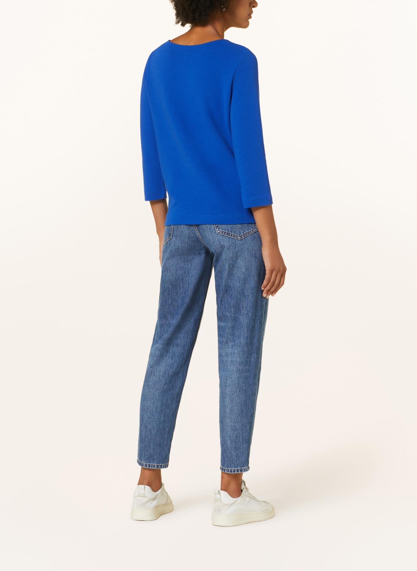 ZAÍDA Shirt with 3/4 sleeves, Color: BLUE (Image 3)