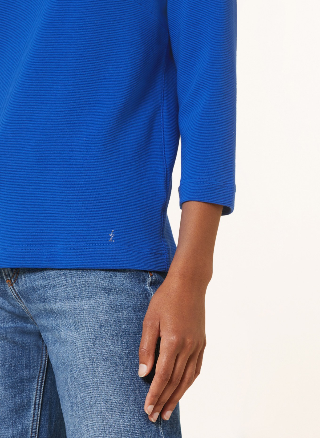 ZAÍDA Shirt with 3/4 sleeves, Color: BLUE (Image 5)