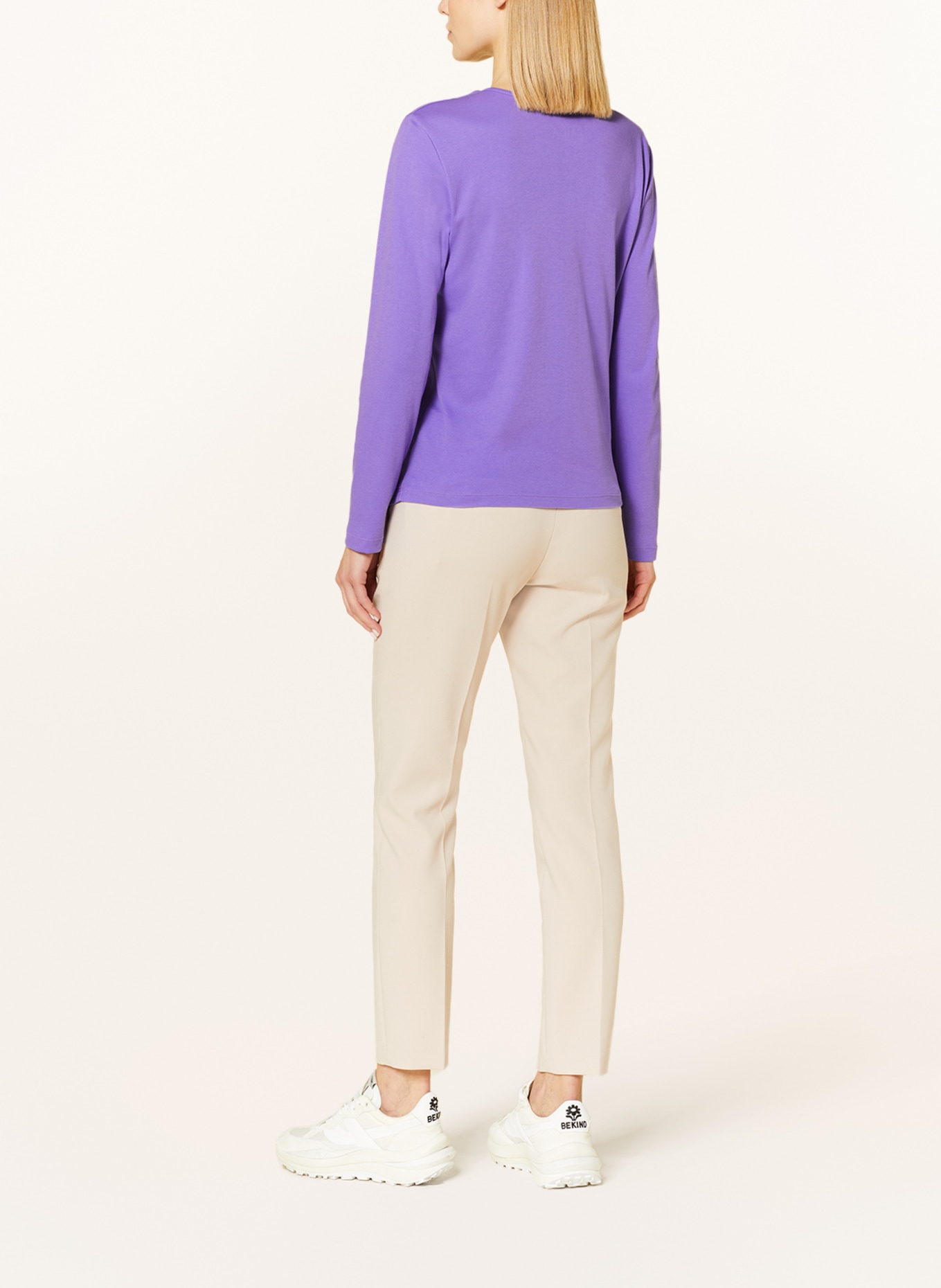ZAÍDA Long sleeve shirt, Color: PURPLE (Image 3)