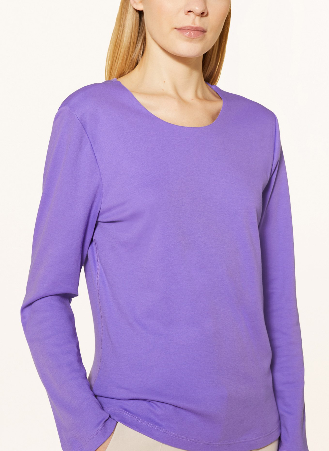 ZAÍDA Long sleeve shirt, Color: PURPLE (Image 4)
