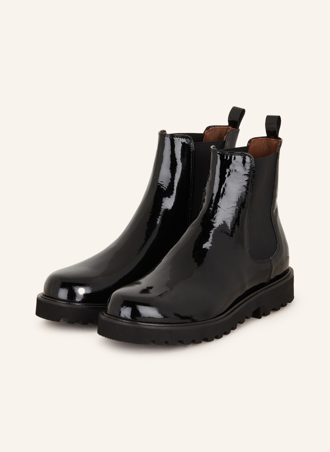 VIAMERCANTI Chelsea boots OLIVIA, Color: BLACK (Image 1)