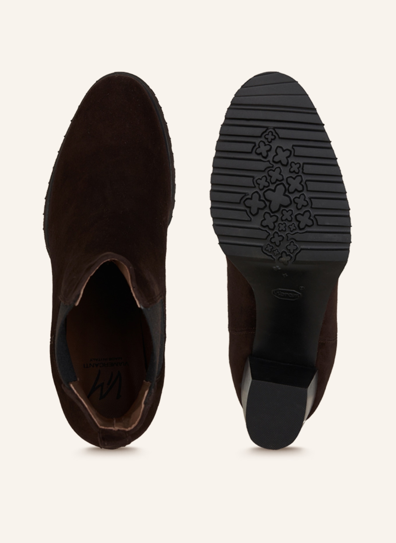 VIAMERCANTI Kotníčkové boty KAJO, Barva: TMAVĚ HNĚDÁ (Obrázek 5)
