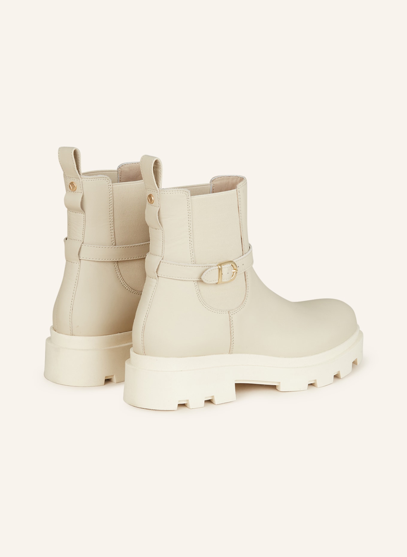 HEY MARLY Chelsea boots CLASSY AESTHETIC, Color: CREAM (Image 2)