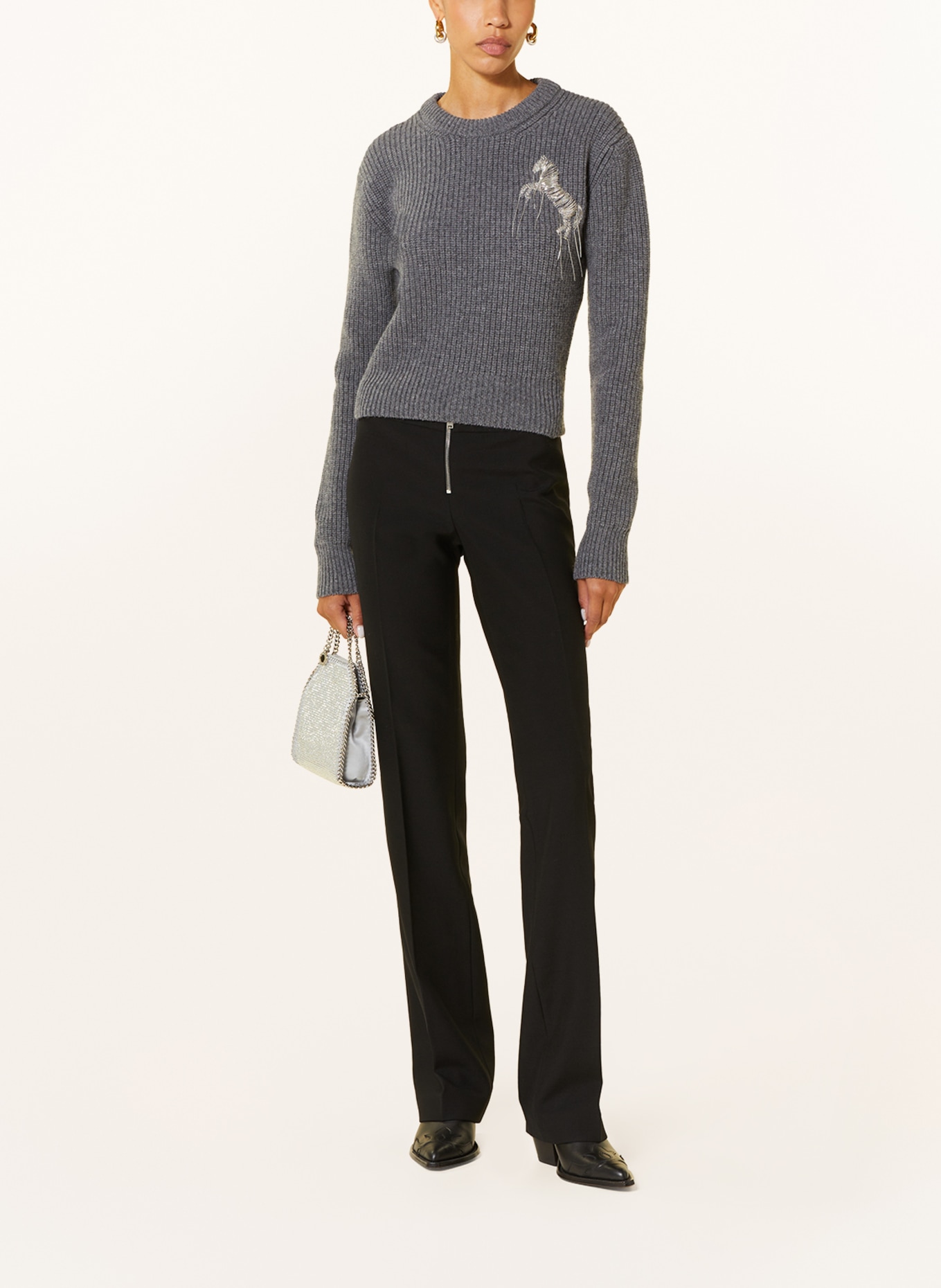 STELLA McCARTNEY Sweater, Color: DARK GRAY (Image 2)