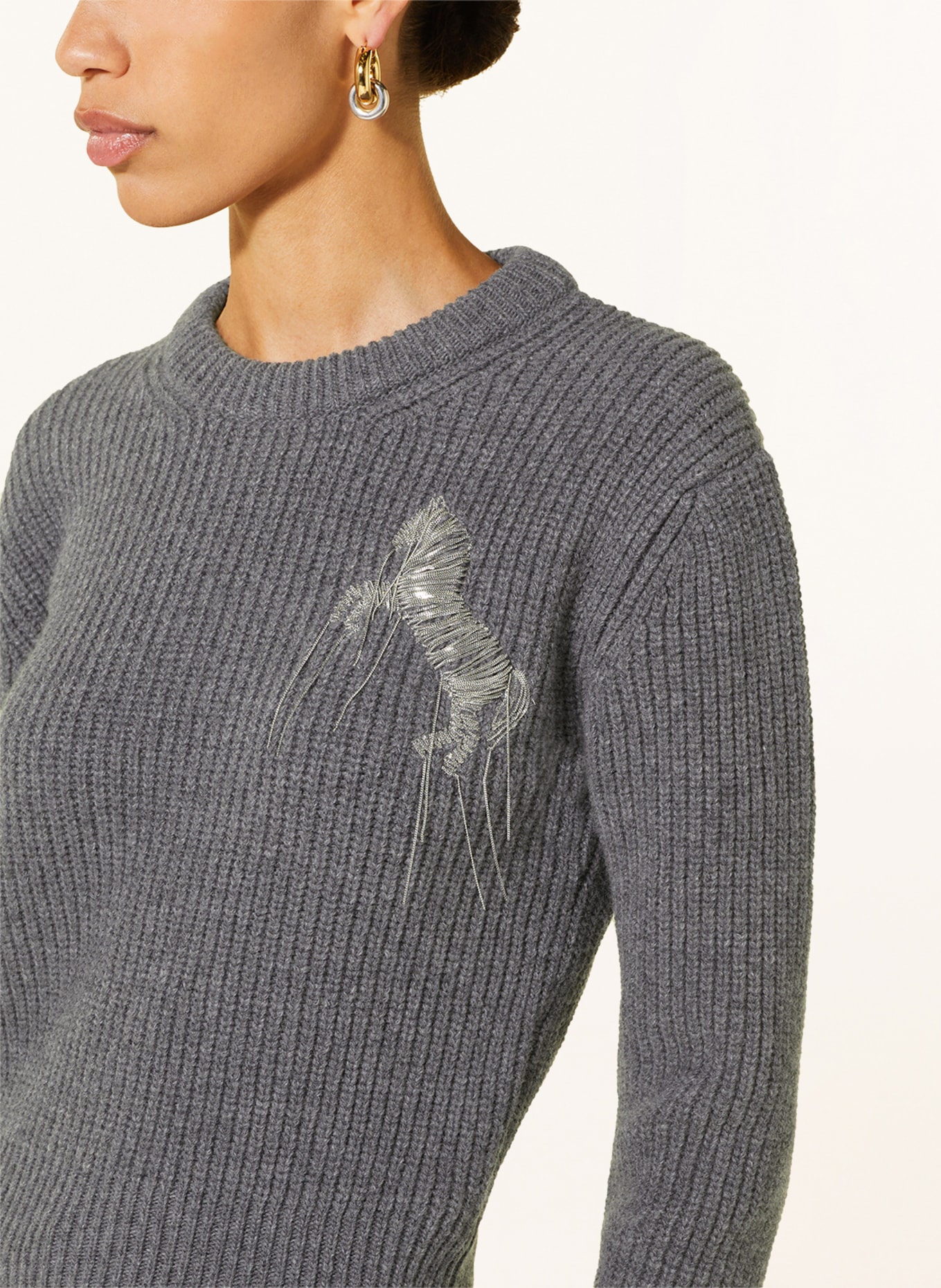 STELLA McCARTNEY Sweater, Color: DARK GRAY (Image 4)