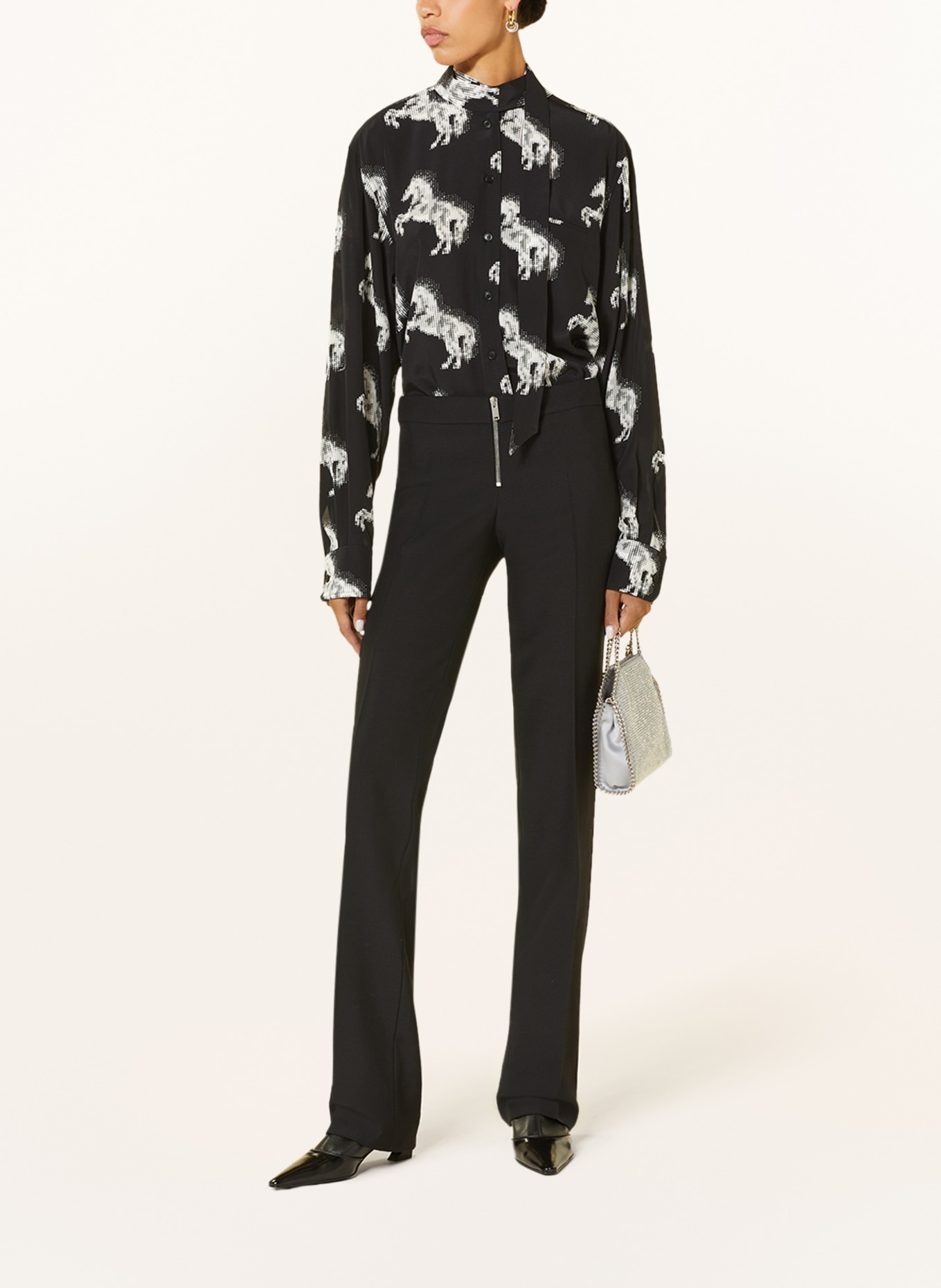 STELLA McCARTNEY Trousers, Color: BLACK (Image 2)