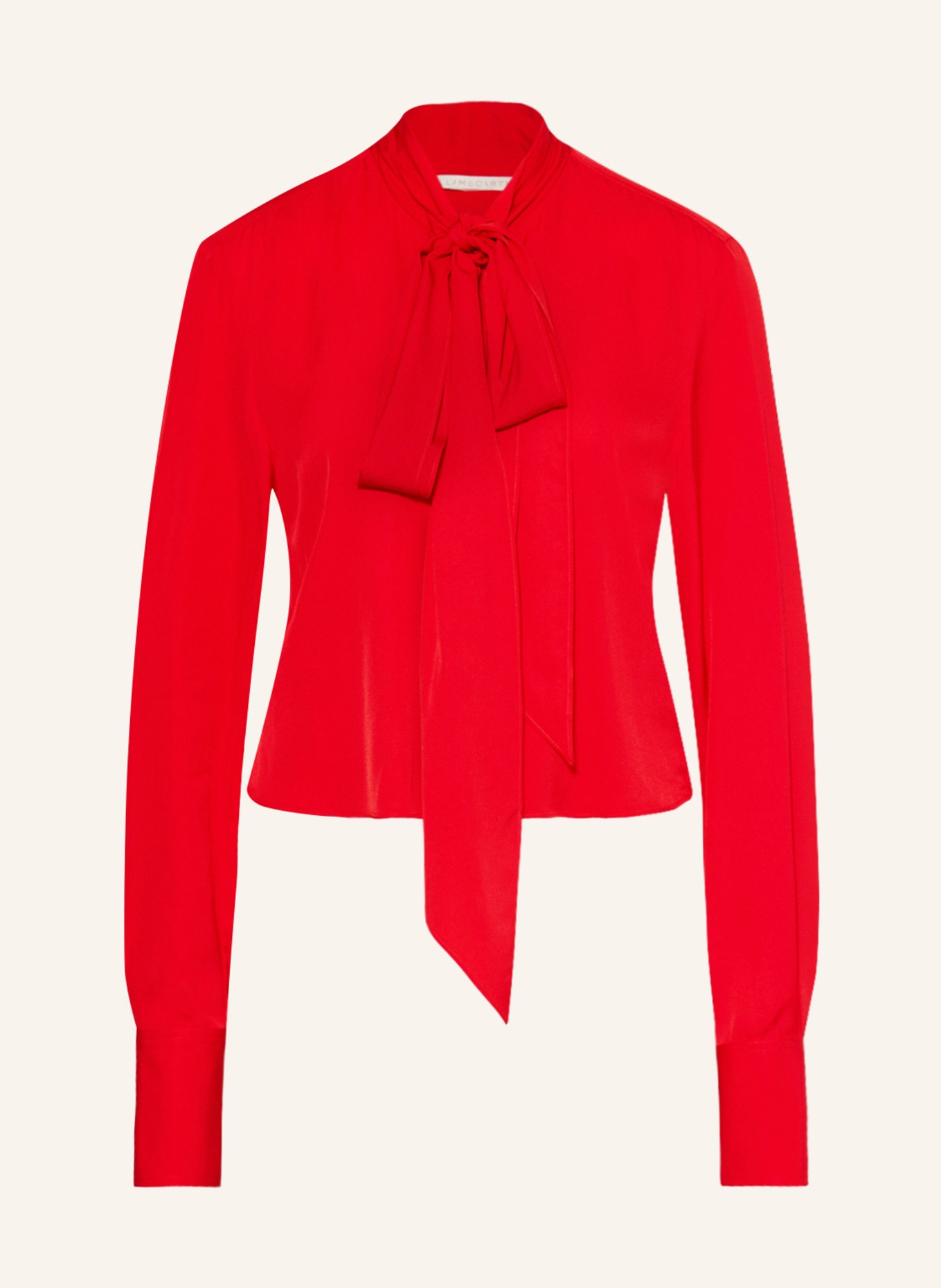 STELLA McCARTNEY Bow-tie blouse, Color: RED (Image 1)