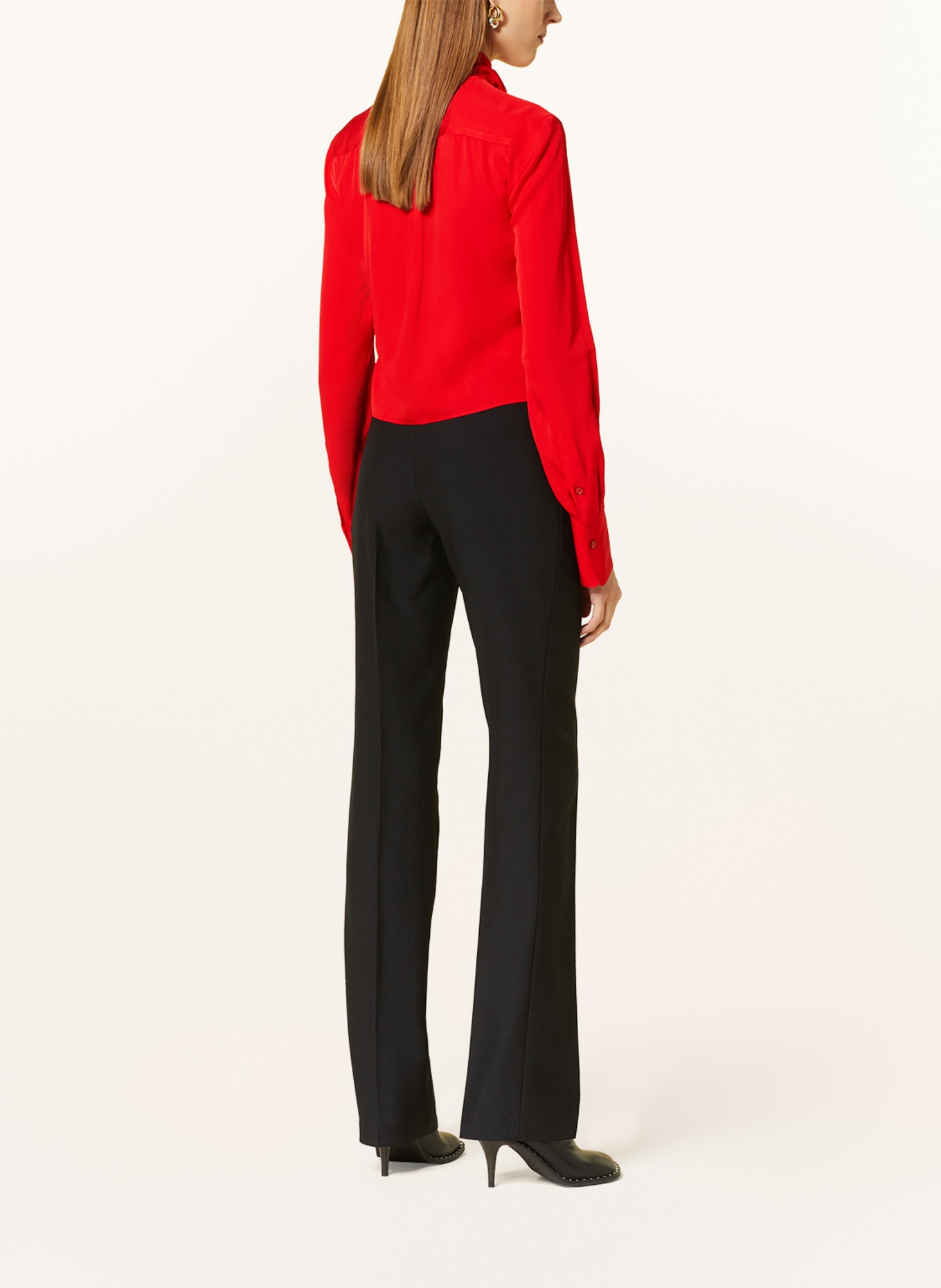 STELLA McCARTNEY Bow-tie blouse, Color: RED (Image 3)