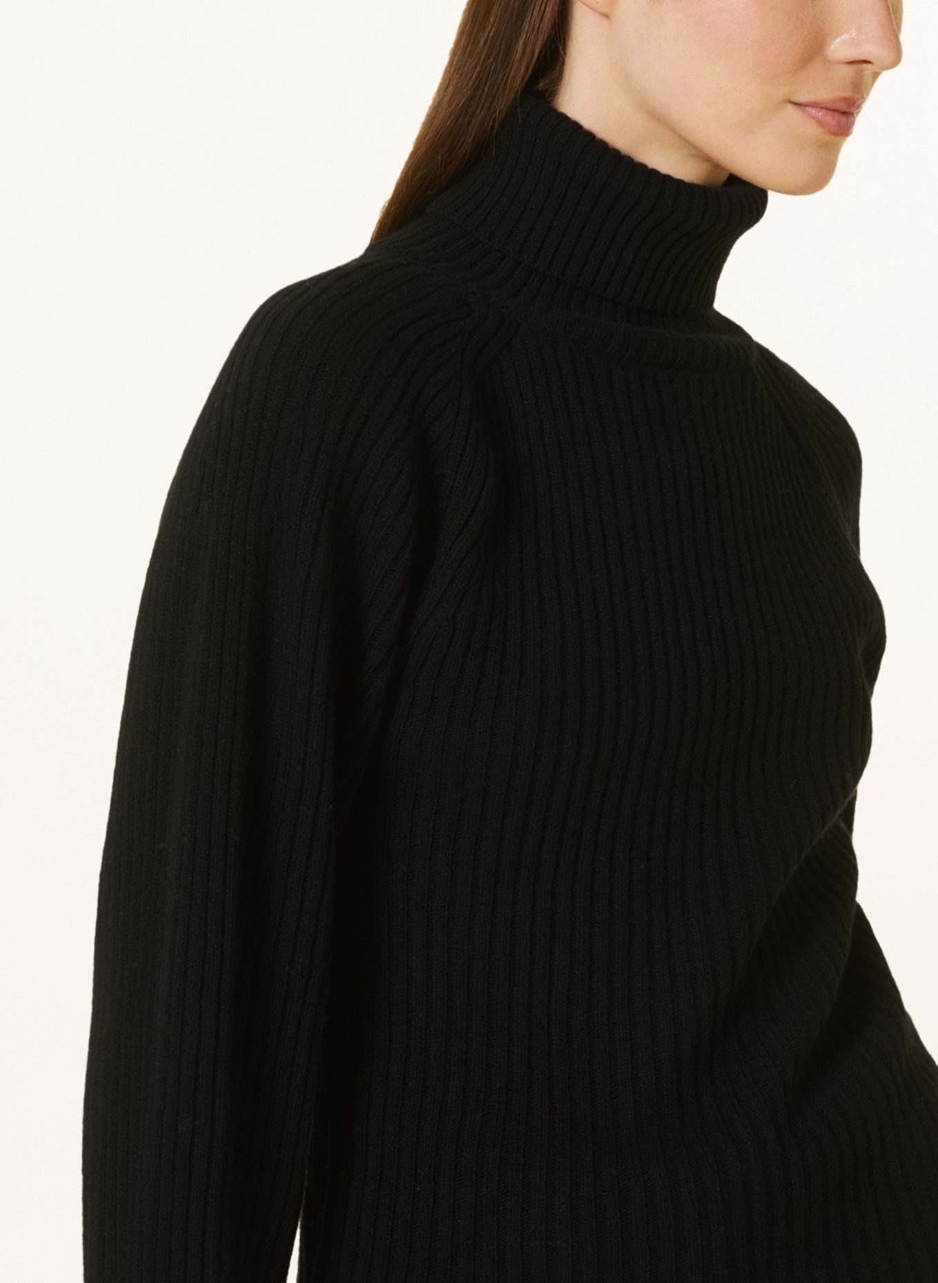 SoSUE Turtleneck sweater, Color: BLACK (Image 4)