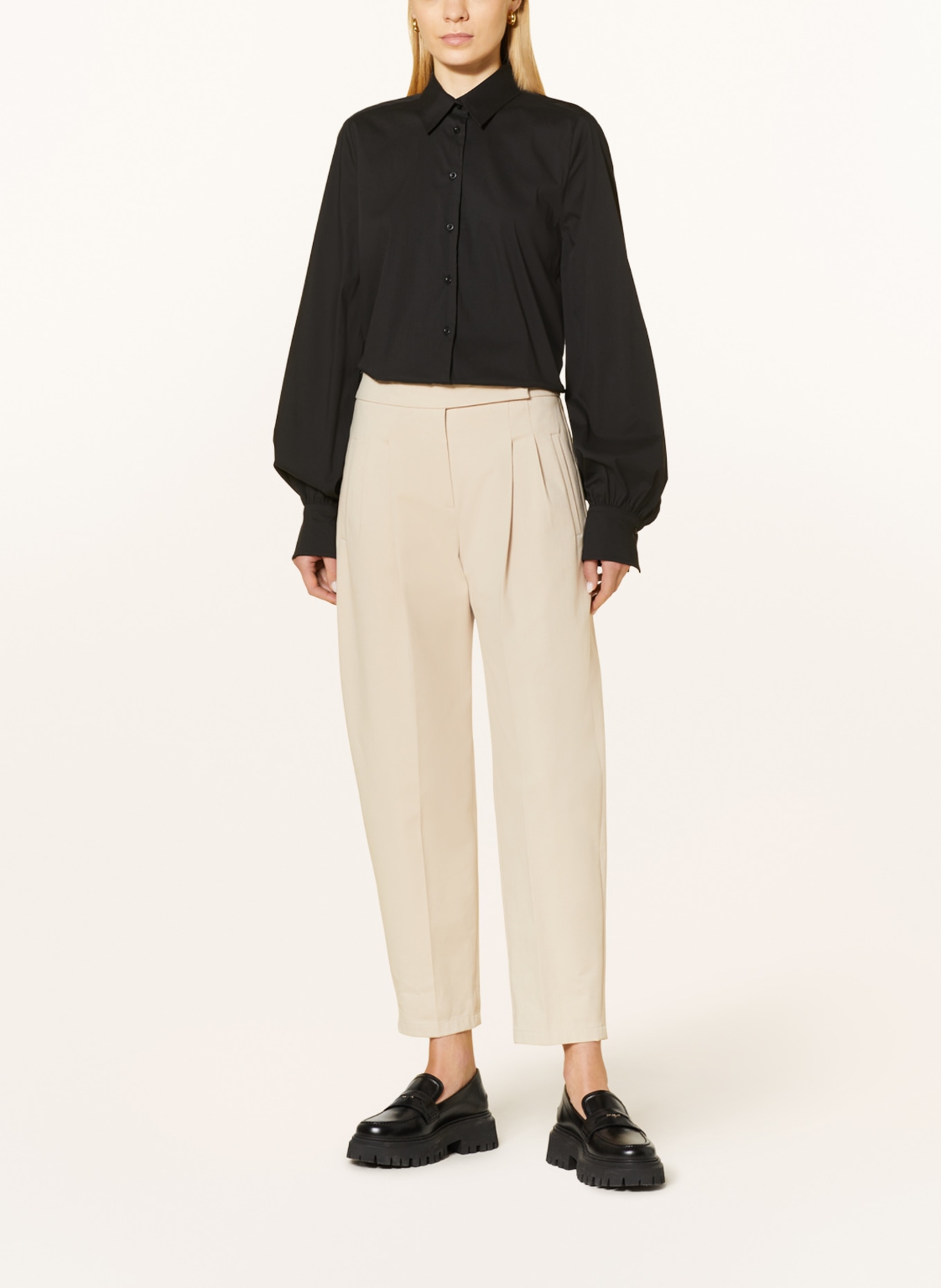 lilienfels Shirt blouse: BLACK